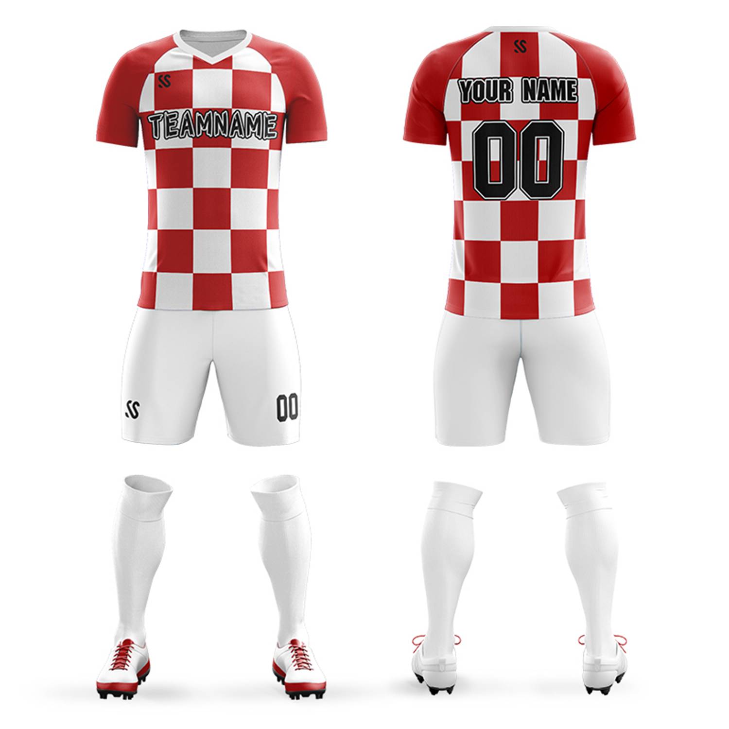 Benutzerdefinierte Outdoor-Fußball-Sets-Trikot