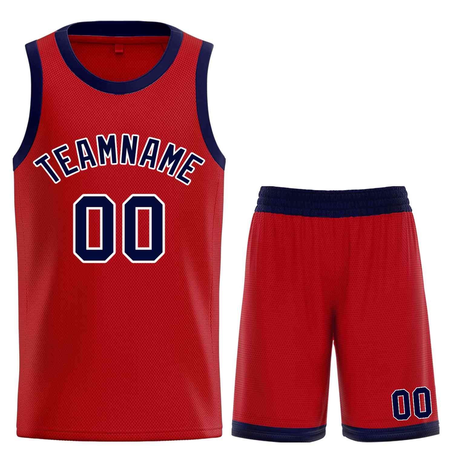 Custom Classic Sets gebogenes Basketballtrikot