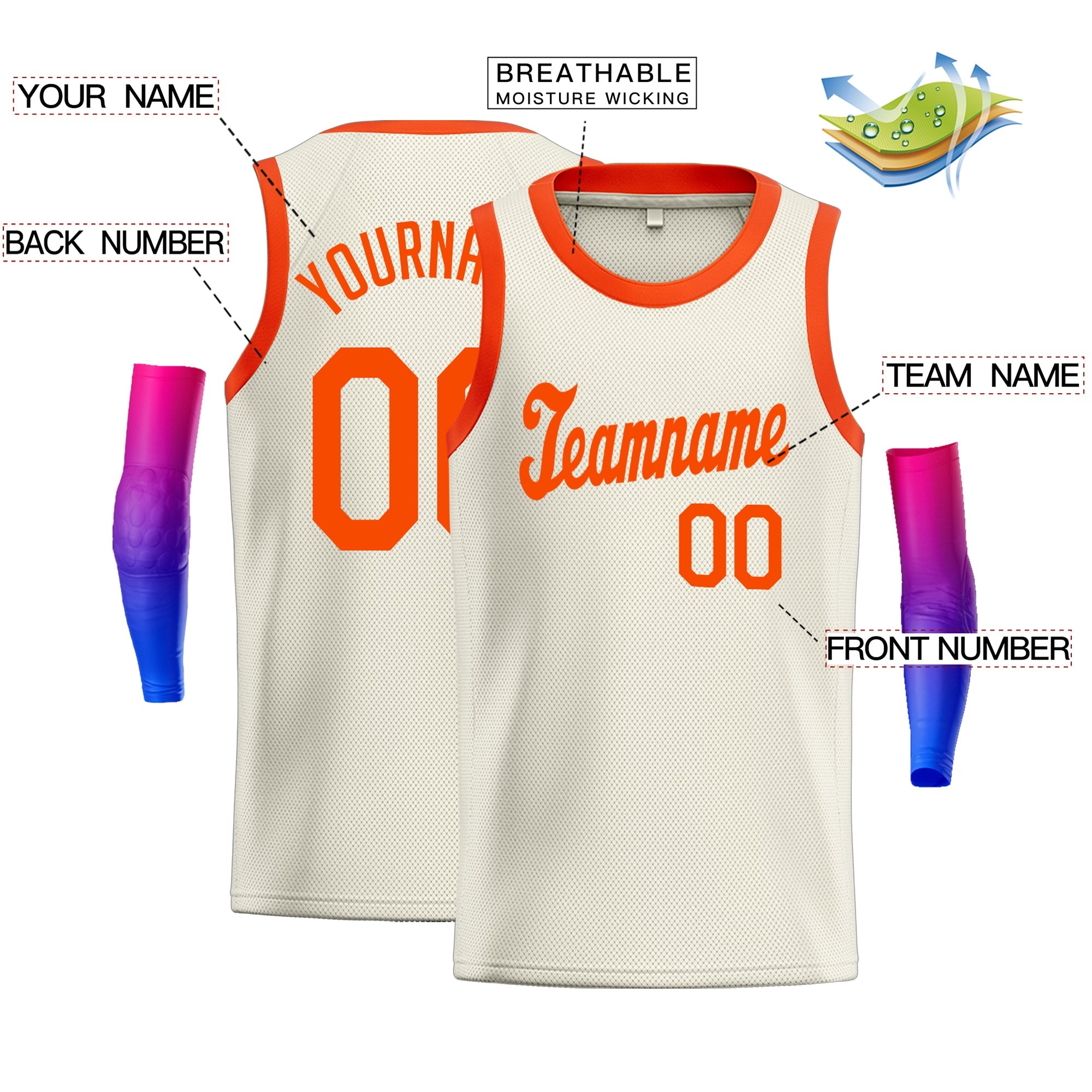 Custom Classic Tops Athletic Casual Basketball-Trikot