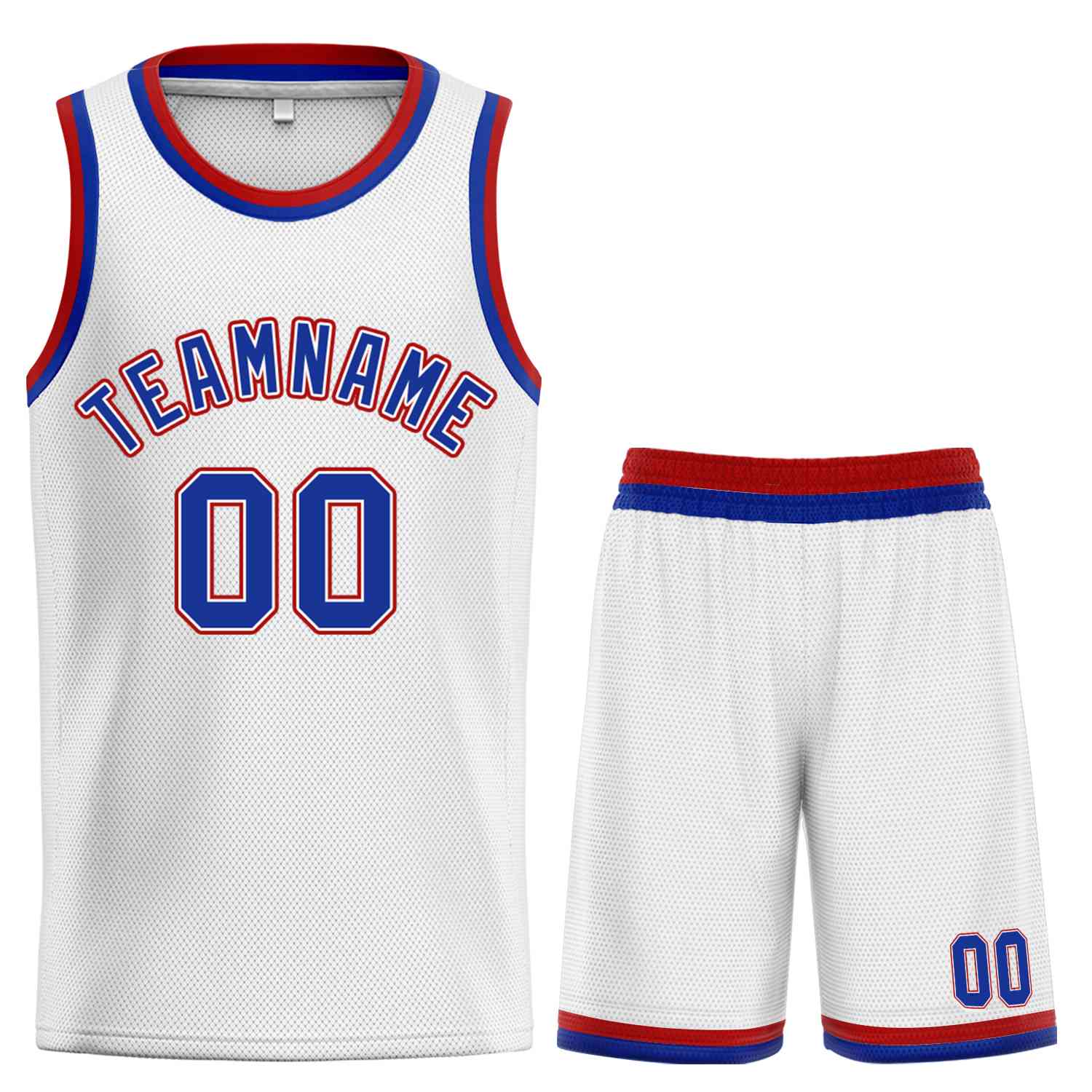 Custom Classic Sets gebogenes Basketballtrikot