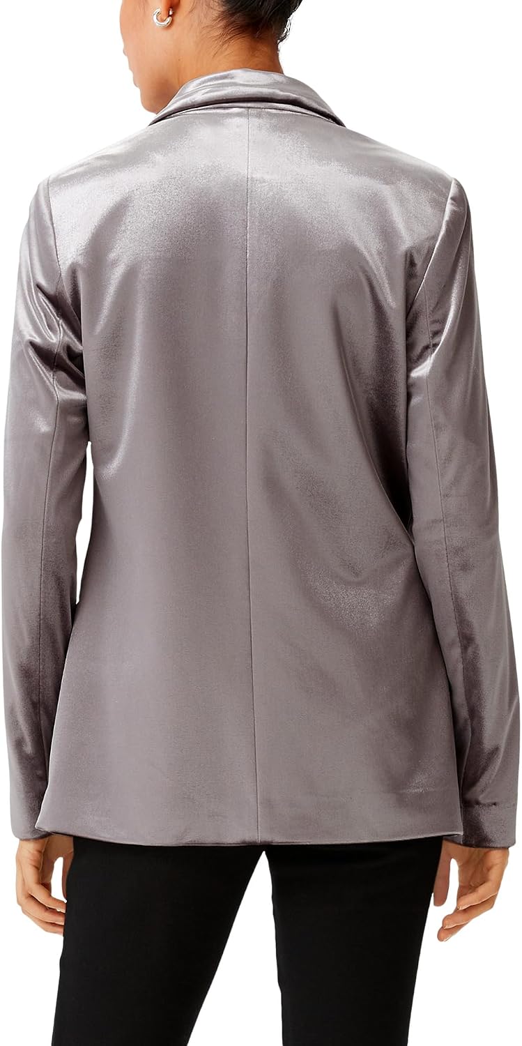 Womens Blazer Jacket Double Breasted Classic Tailored Button Down Business Casual Blazer
