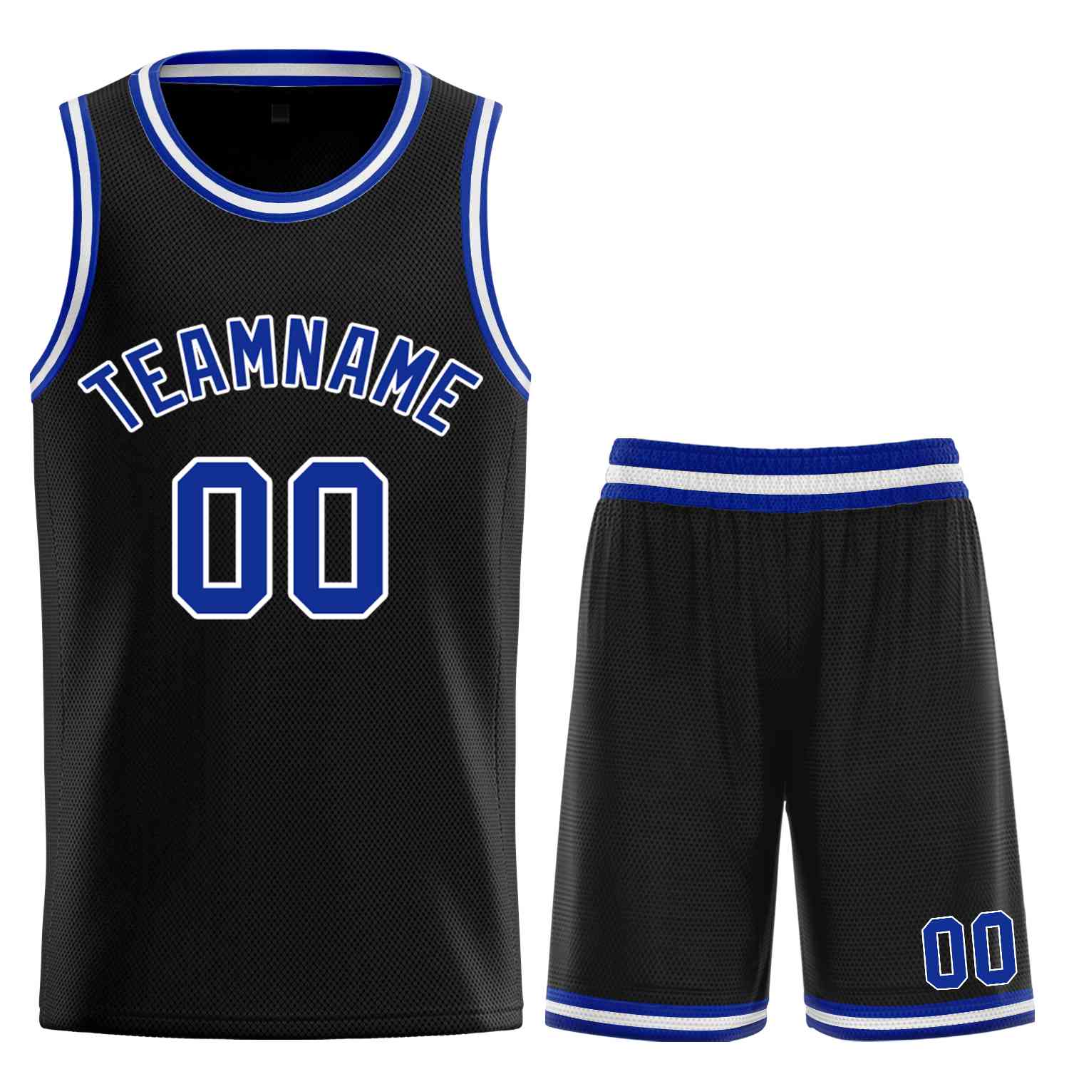 Custom Classic Sets gebogenes Basketballtrikot