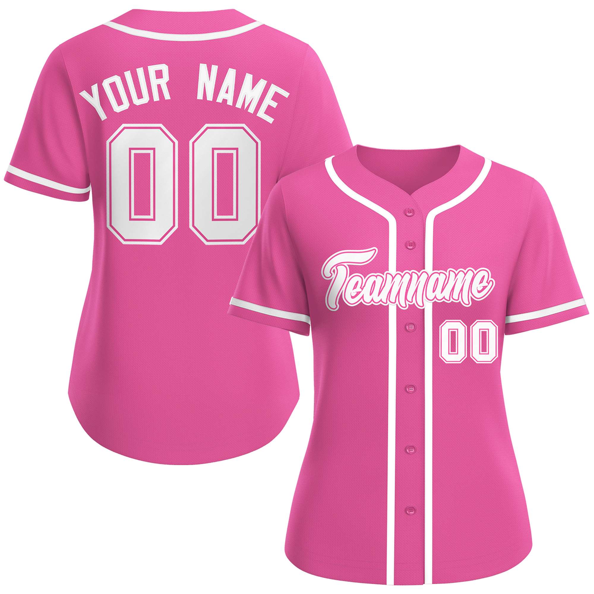 Individuelles Baseball-Trikot im klassischen Stil für Damen
