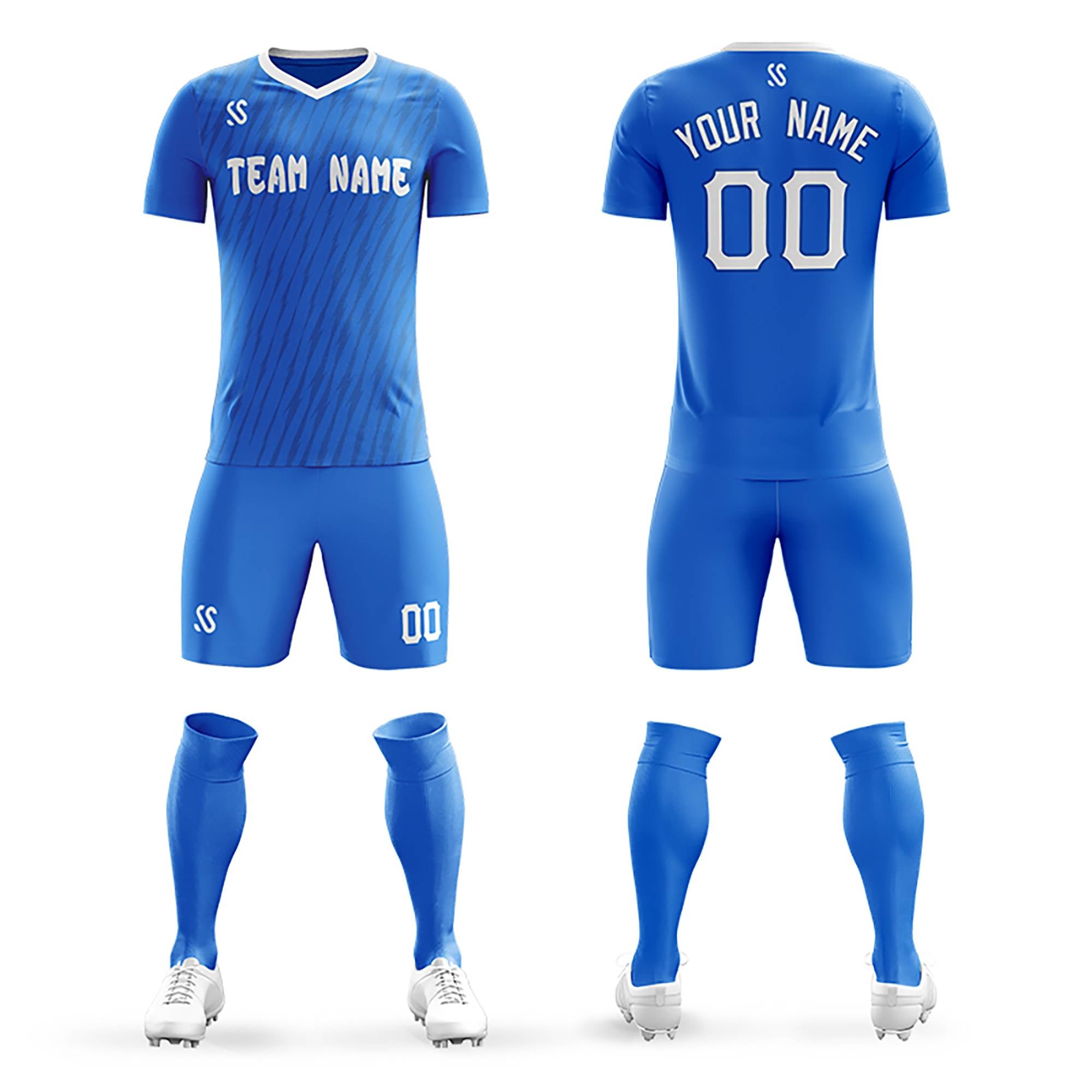 Atmungsaktives Outdoor-Fußballtrikot mit individuellem Druck
