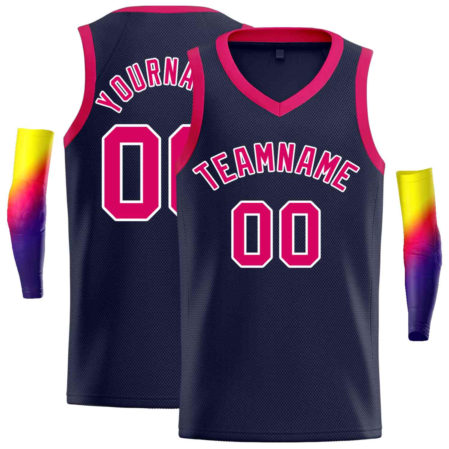 Custom Classic Tops Herren-Freizeit-Basketballtrikot