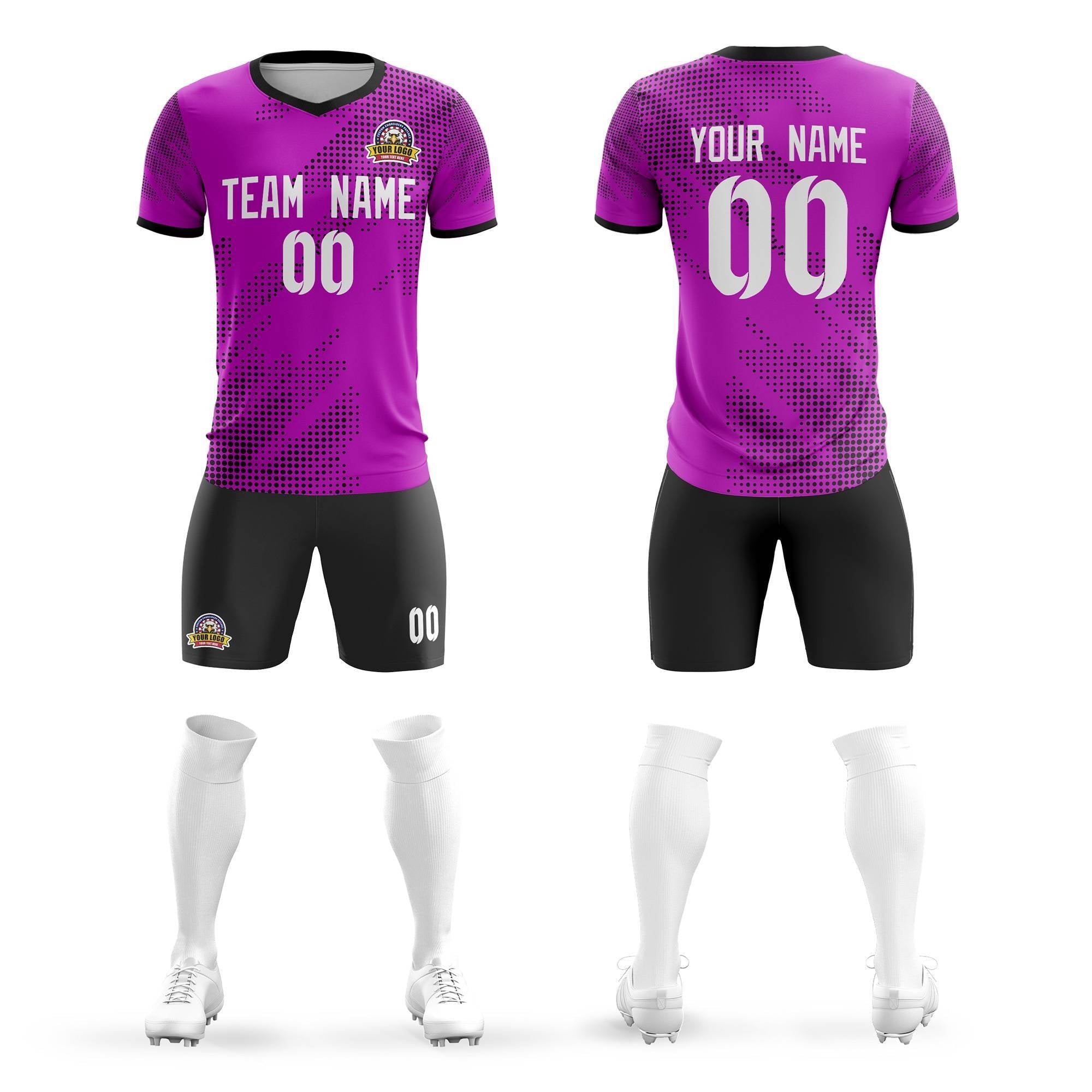 Benutzerdefinierte Freizeit-Sport-Fußball-Sets-Trikot