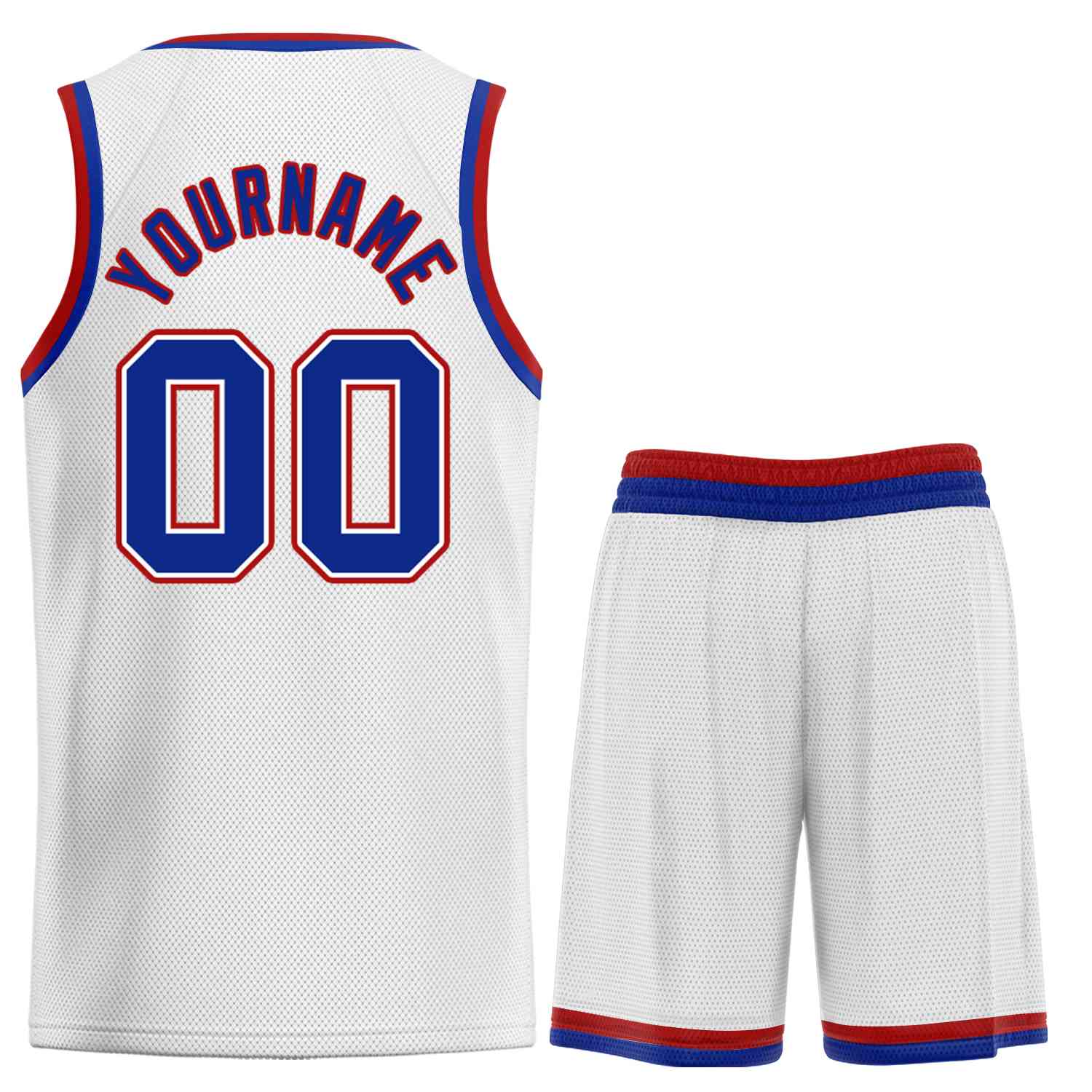 Custom Classic Sets gebogenes Basketballtrikot