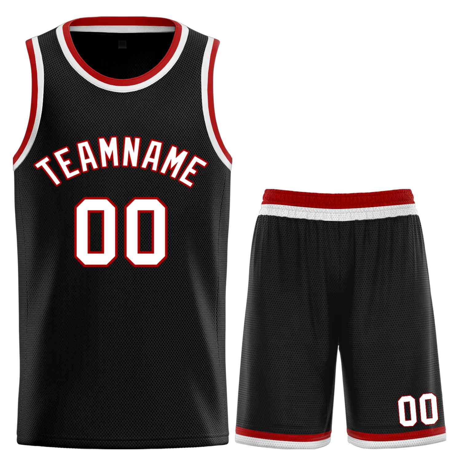 Custom Classic Sets gebogenes Basketballtrikot