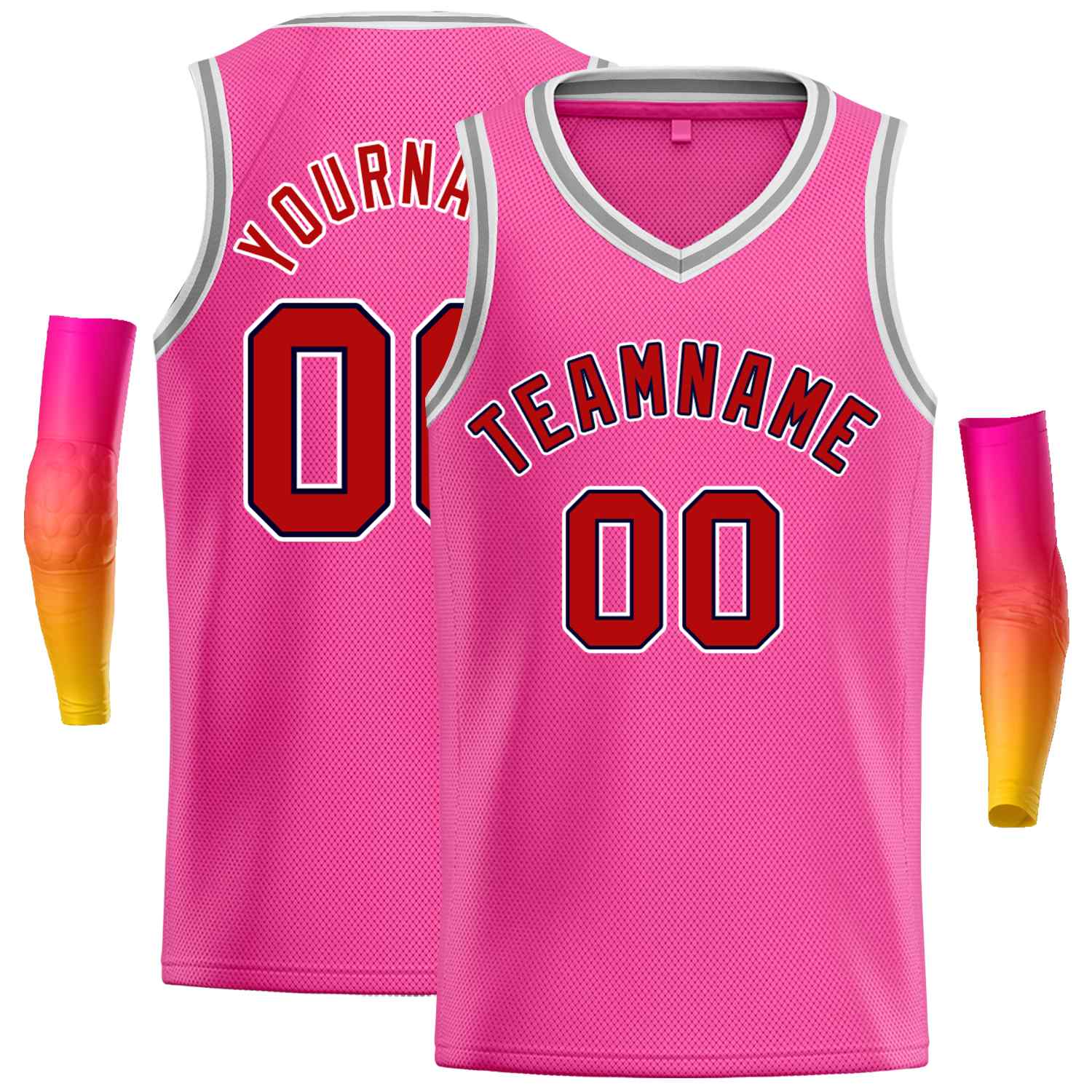 Custom Classic Tops Herren-Freizeit-Basketballtrikot