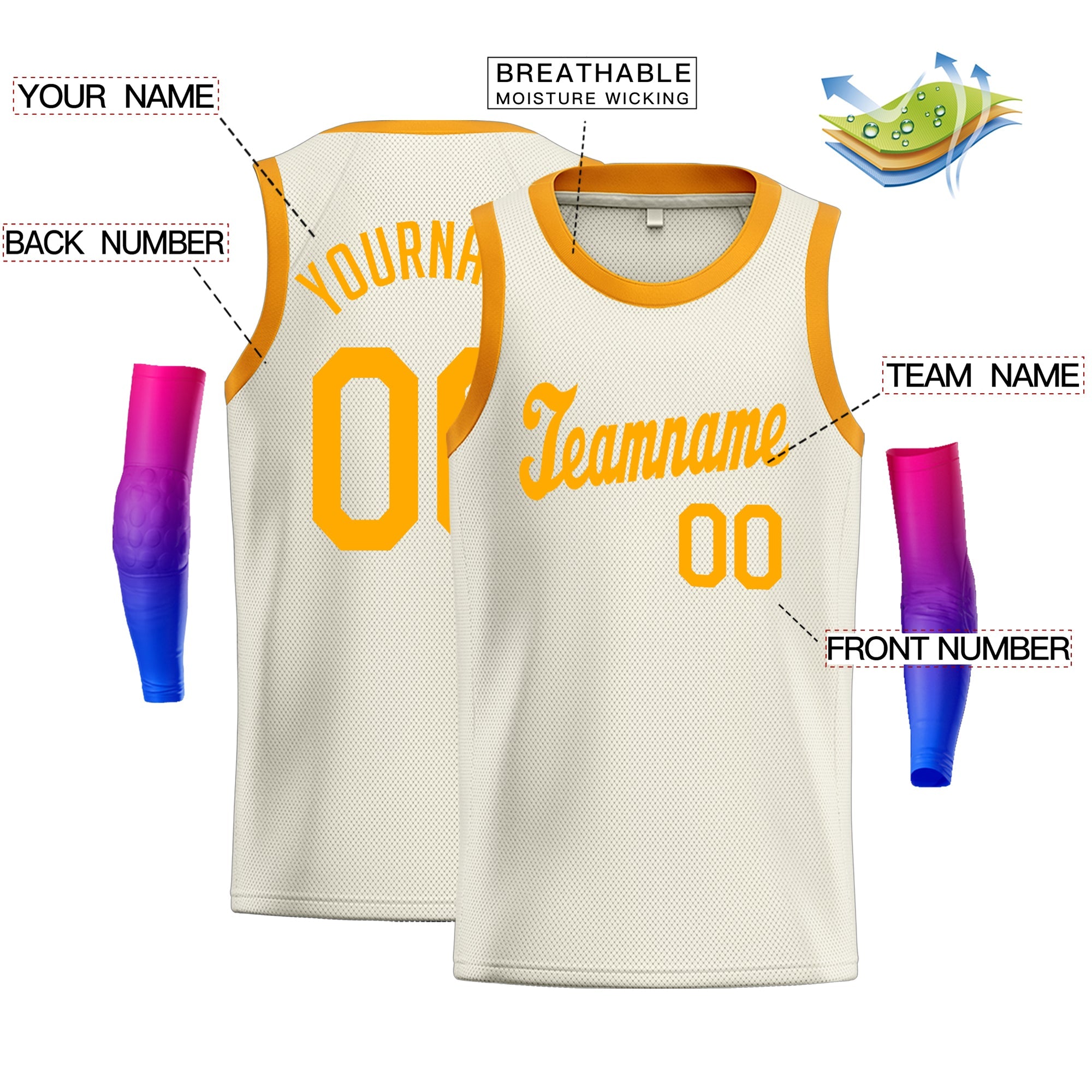 Custom Classic Tops Athletic Casual Basketball-Trikot