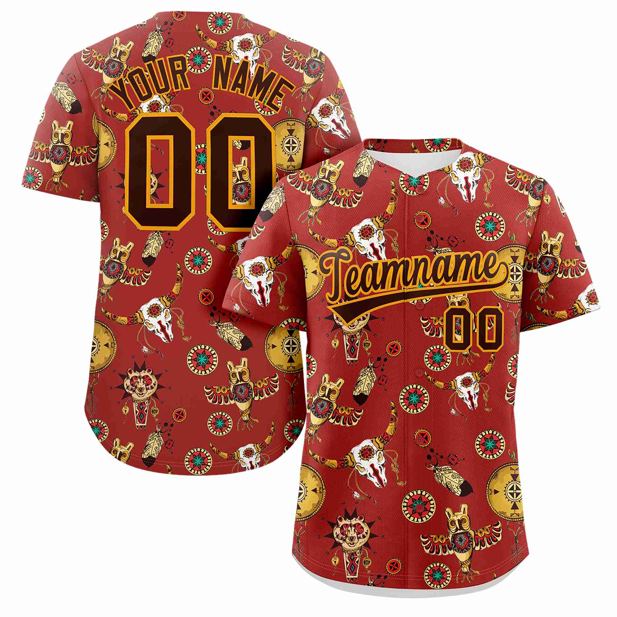 Benutzerdefiniertes 3D-Graffiti-Muster, personalisiertes Design, authentisches Baseball-Trikot