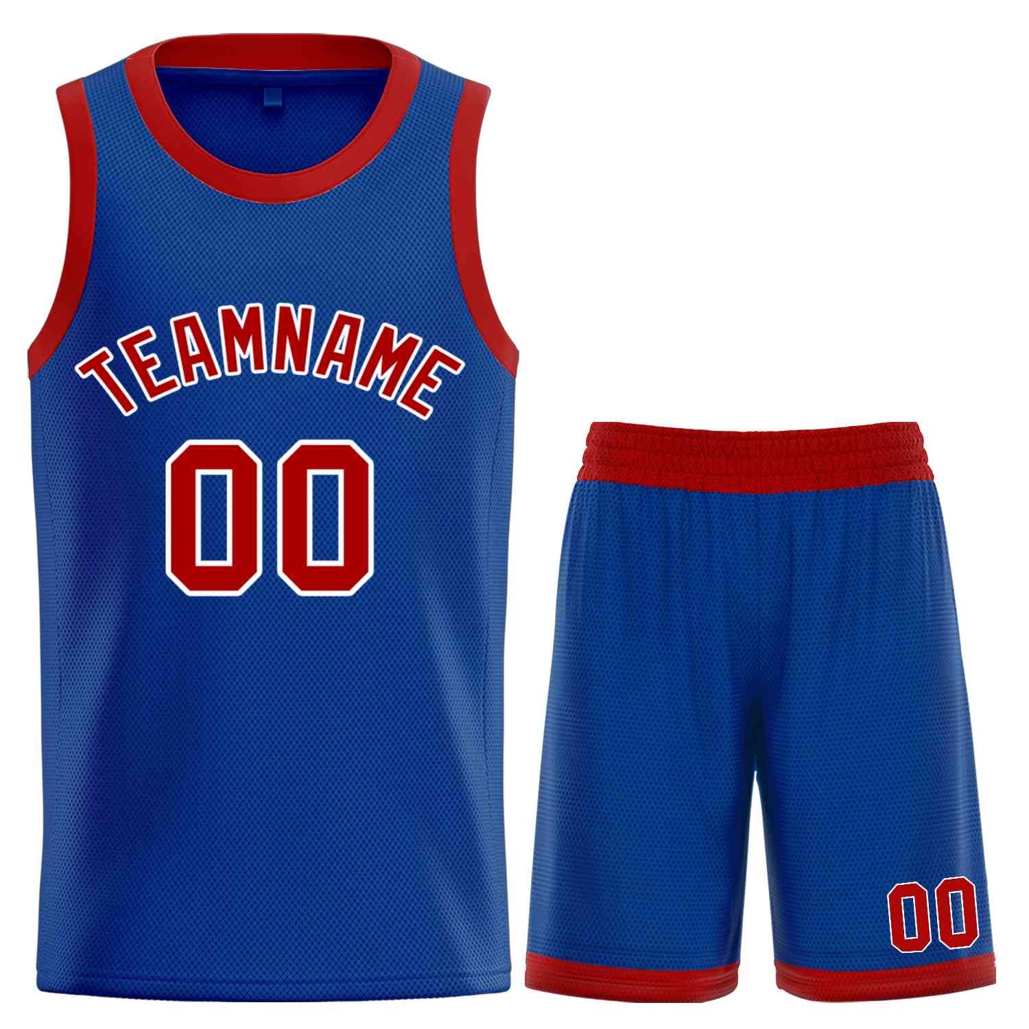 Custom Classic Sets gebogenes Basketballtrikot