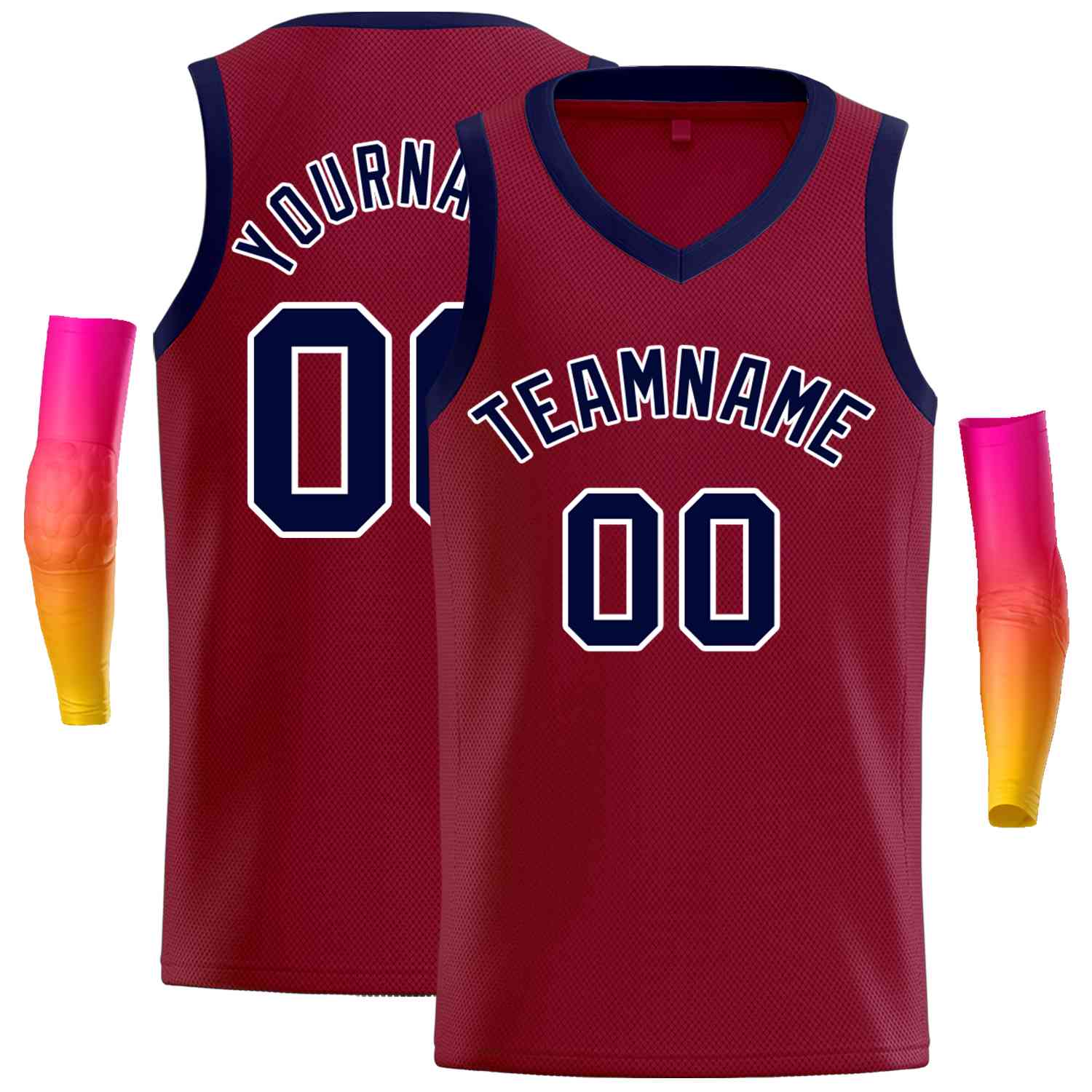 Custom Classic Tops Herren-Freizeit-Basketballtrikot