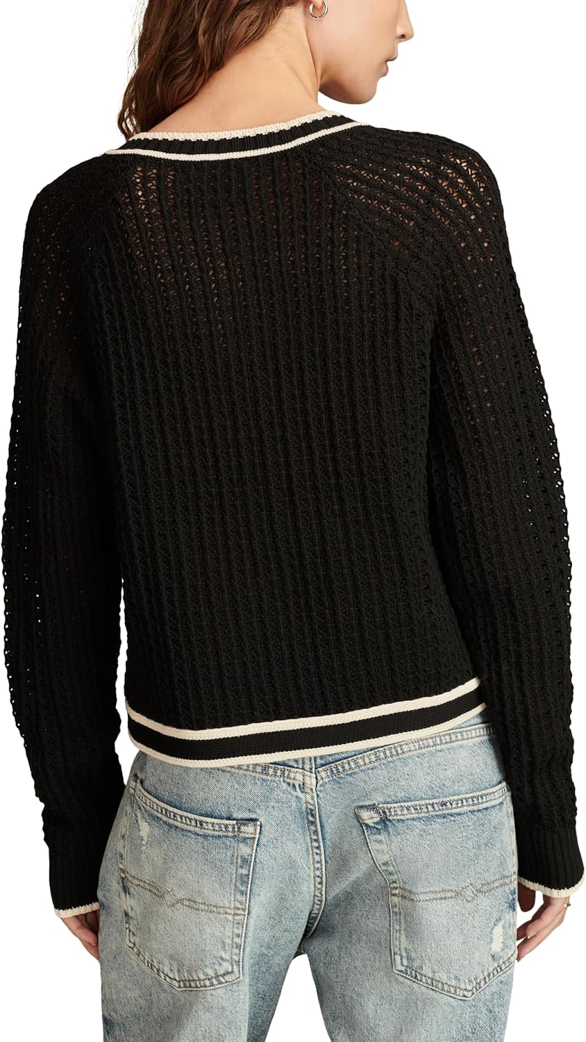 Women's Button Front Sweater Jacket