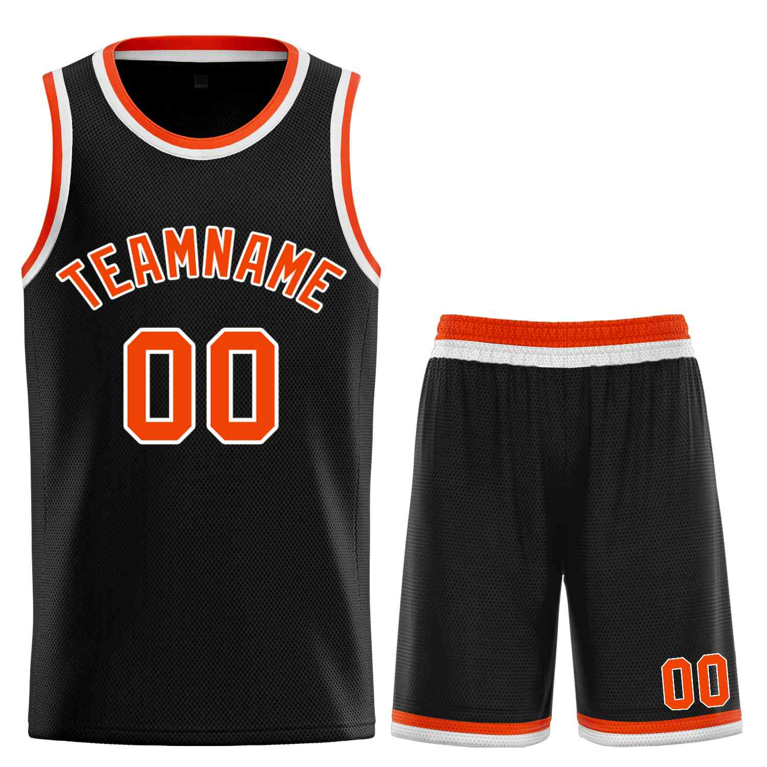 Custom Classic Sets gebogenes Basketballtrikot