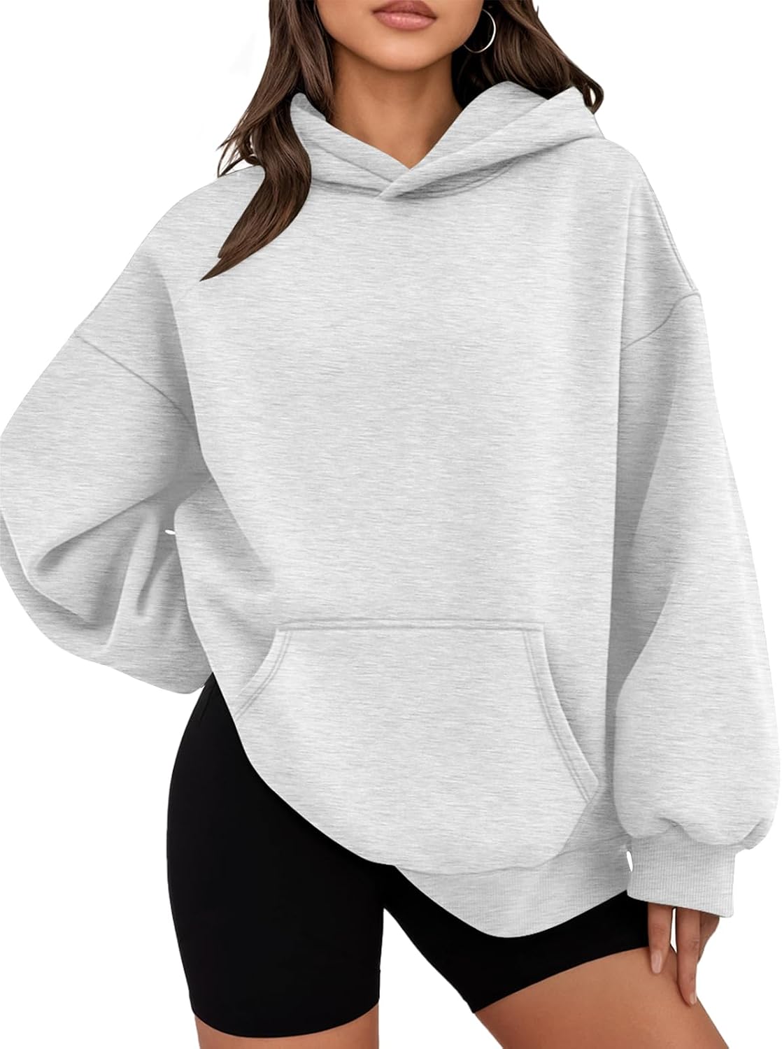 Hoodies for Women Oversized Sweatshirts Fall Fashion Outfits Sweaters Tops Fleece Workout Winter Clothes