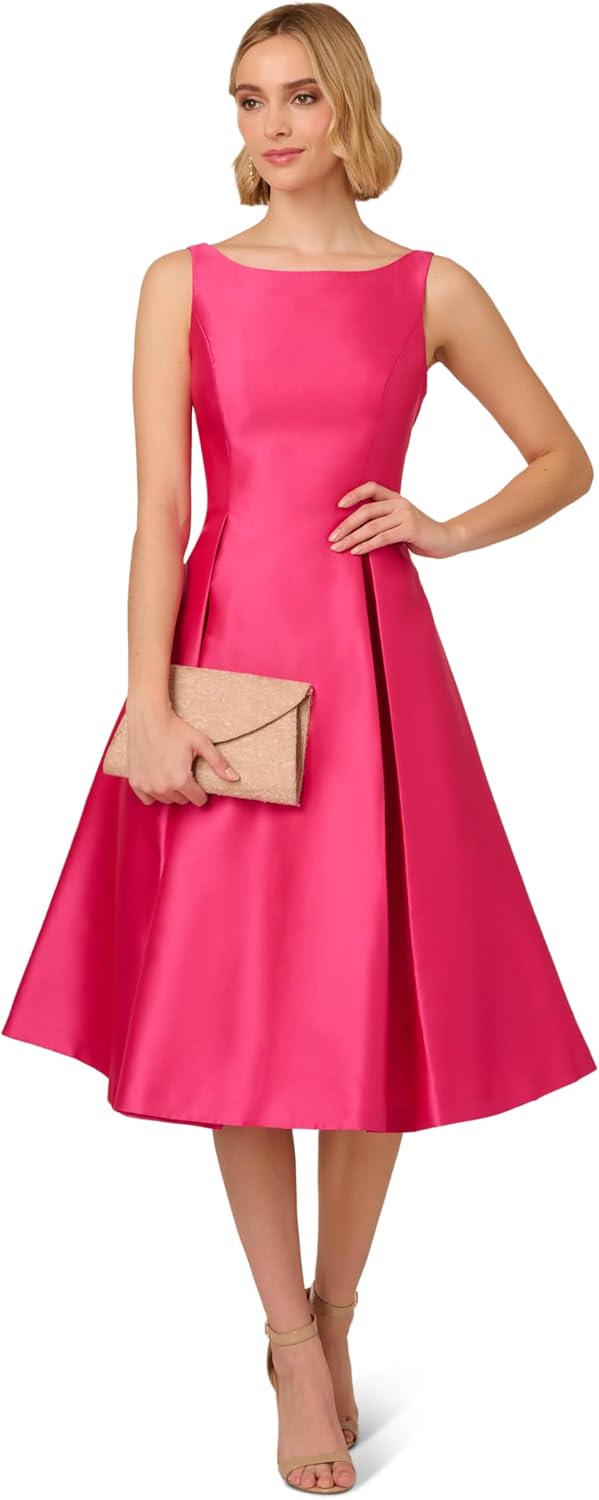 Sleeveless Tea Length Dress
