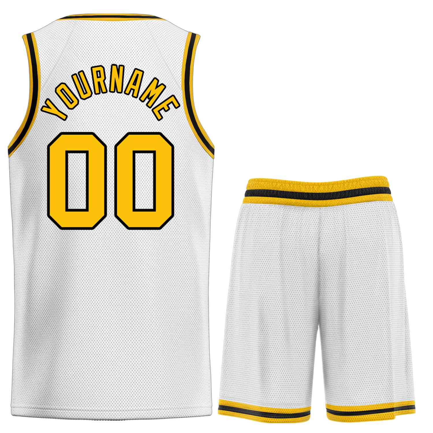 Custom Classic Sets gebogenes Basketballtrikot