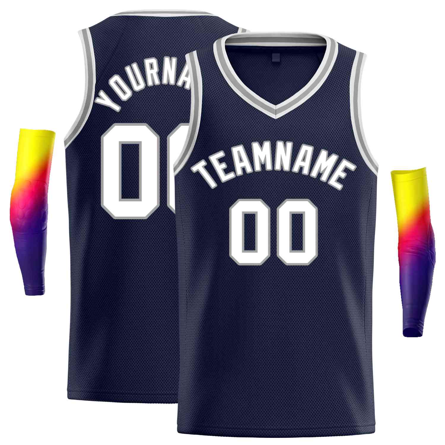 Custom Classic Tops Herren-Freizeit-Basketballtrikot