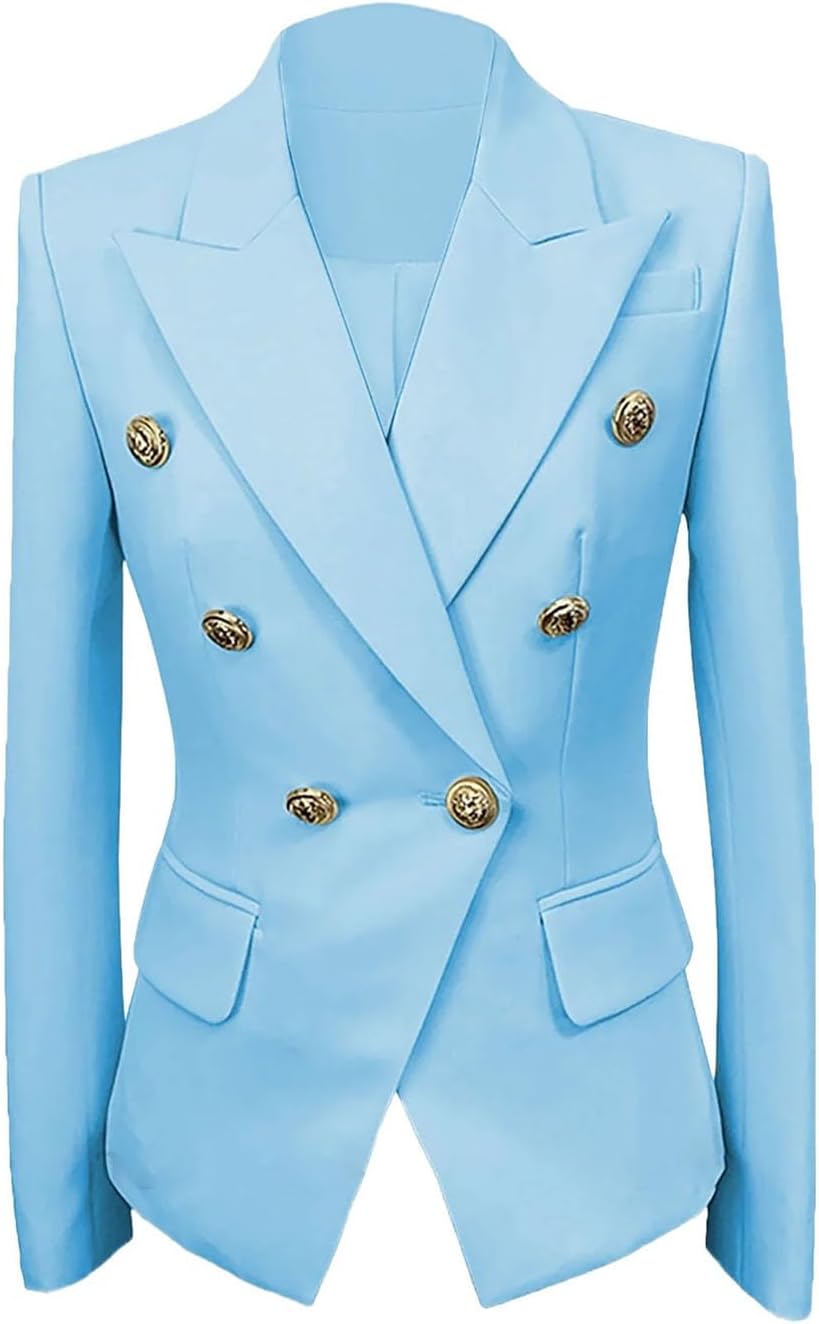 Women's Open Front Stretch Blazer White