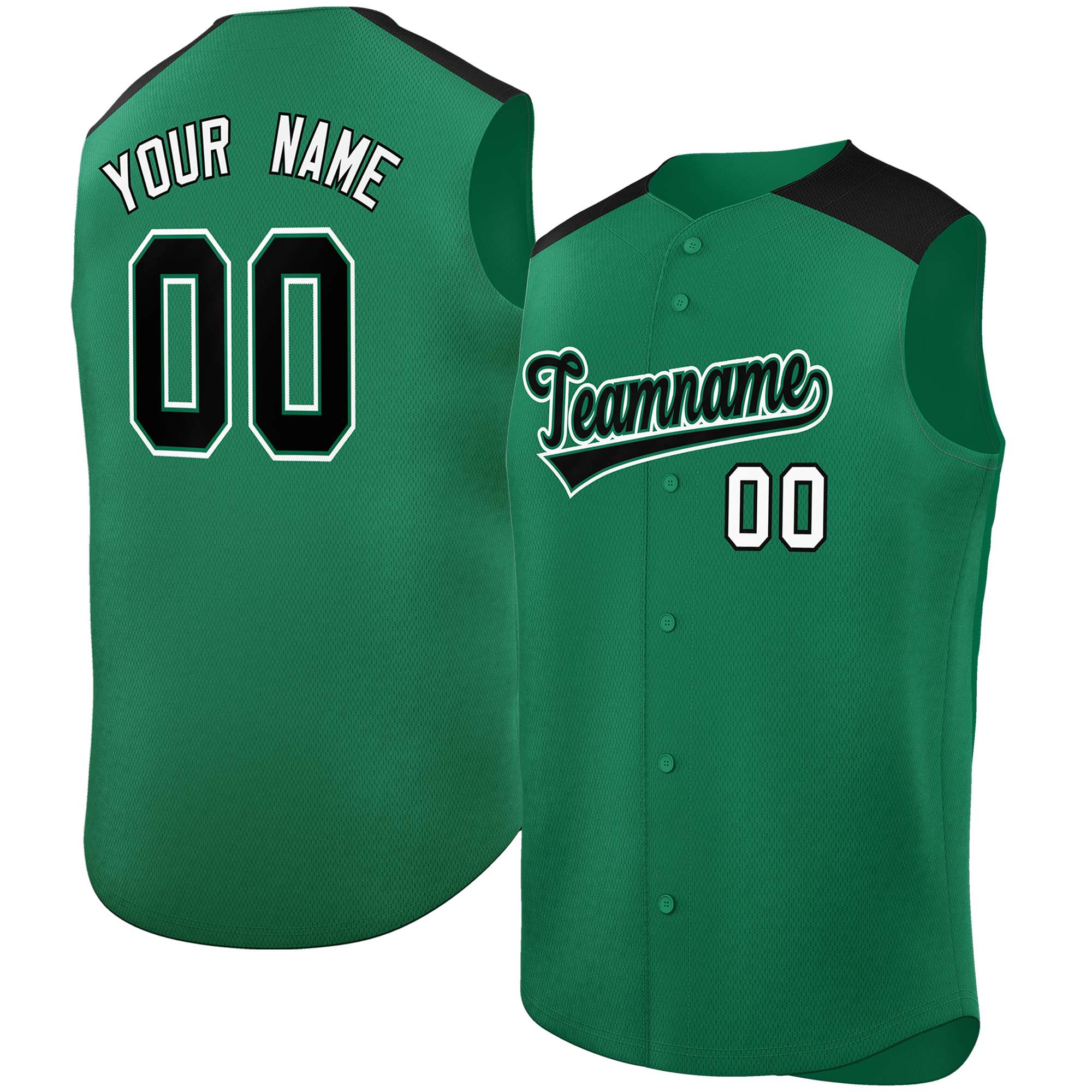 Benutzerdefinierte personalisierte klassische authentische ärmellose Baseball-Trikot