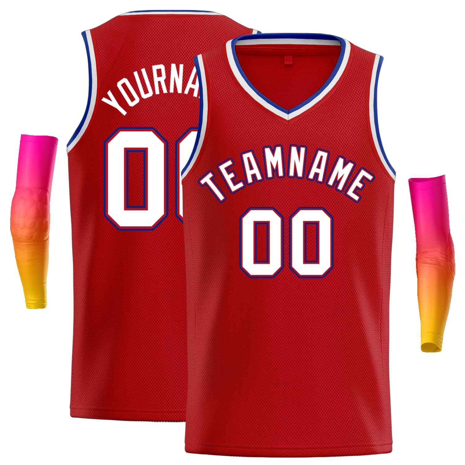 Custom Classic Tops Herren-Freizeit-Basketballtrikot