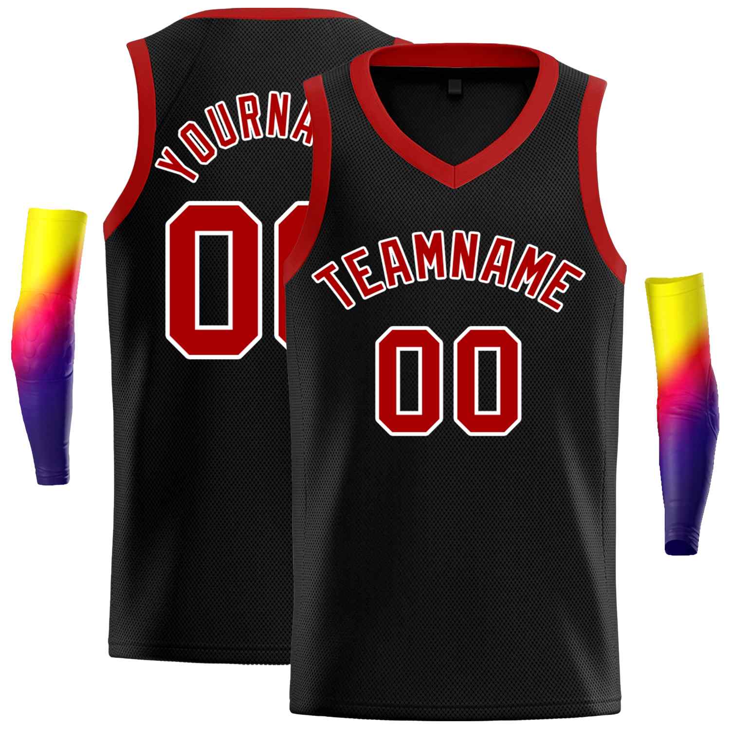 Custom Classic Tops Herren-Freizeit-Basketballtrikot