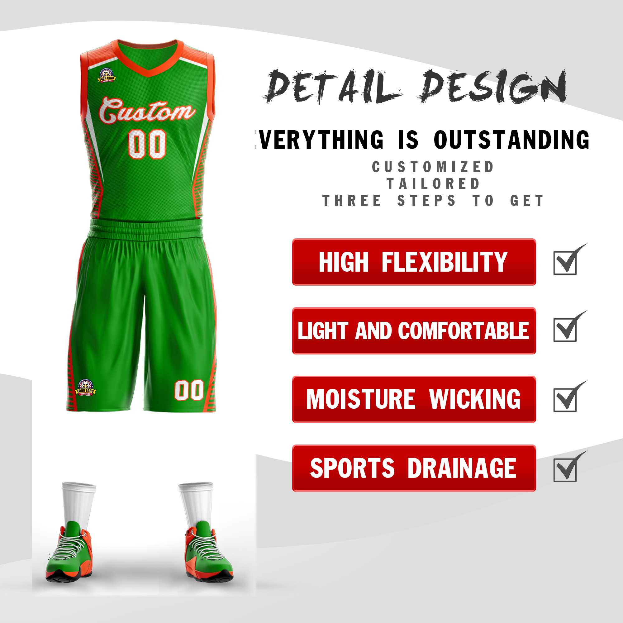 Custom Classic Sets Mesh-Basketballtrikot Custom Classic Sets Mesh-Basketballtrikot