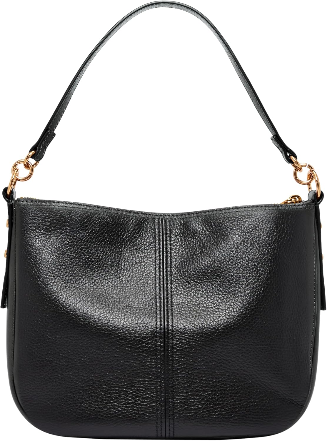 Women's Pebbled Leather Hobo Crossbody with Detachable Strap