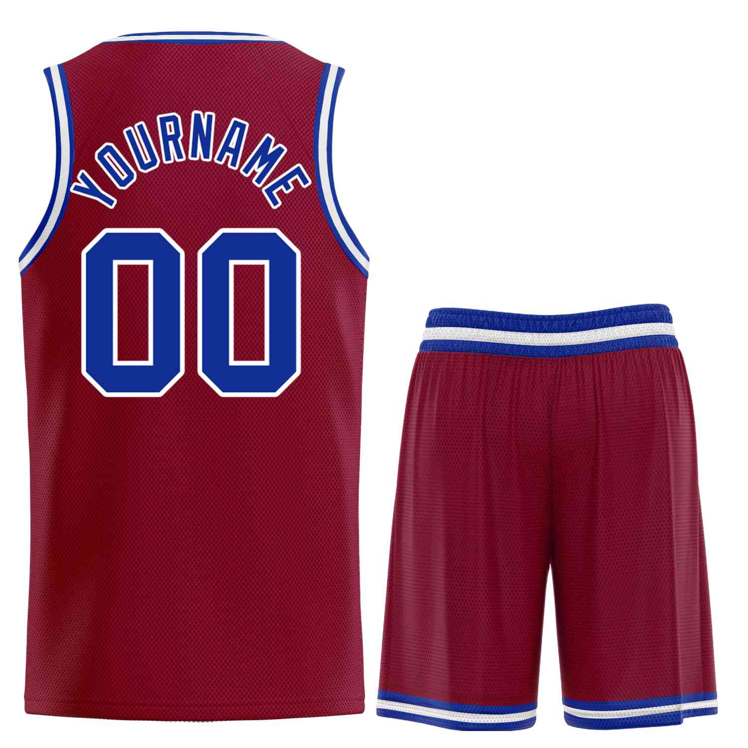 Custom Classic Sets gebogenes Basketballtrikot