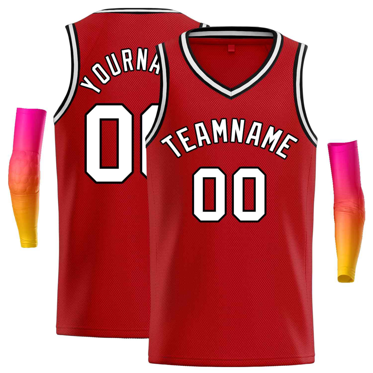 Custom Classic Tops Herren-Freizeit-Basketballtrikot