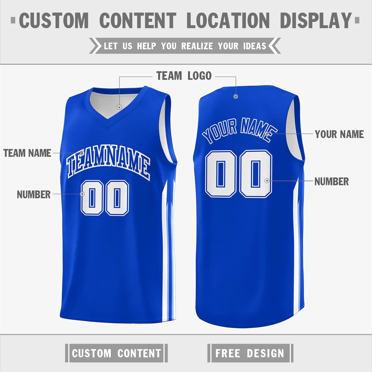 Benutzerdefiniertes Sport-Basketballtrikot mit doppelseitigen Oberteilen