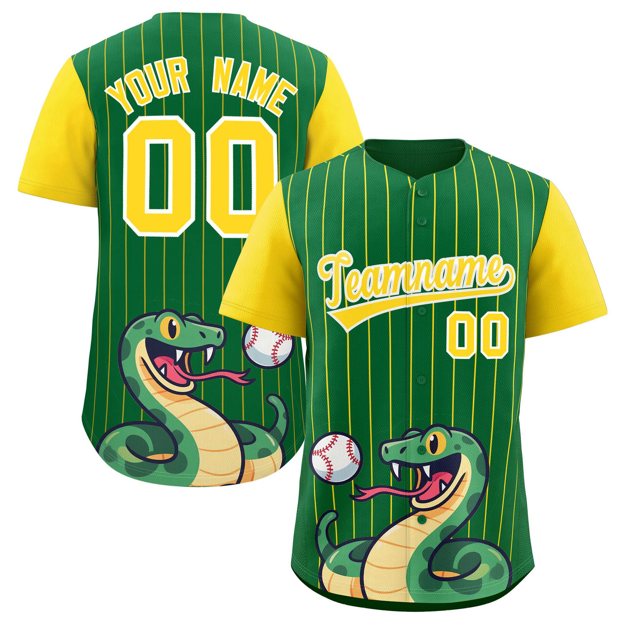 Authentisches Baseball-Trikot mit individuellem Streifen-Tiere-Graffiti-Muster, Raglanärmeln Authentisches Baseball-Trikot mit individuellem Streifen-Tiere-Graffiti-Muster, Raglanärmeln