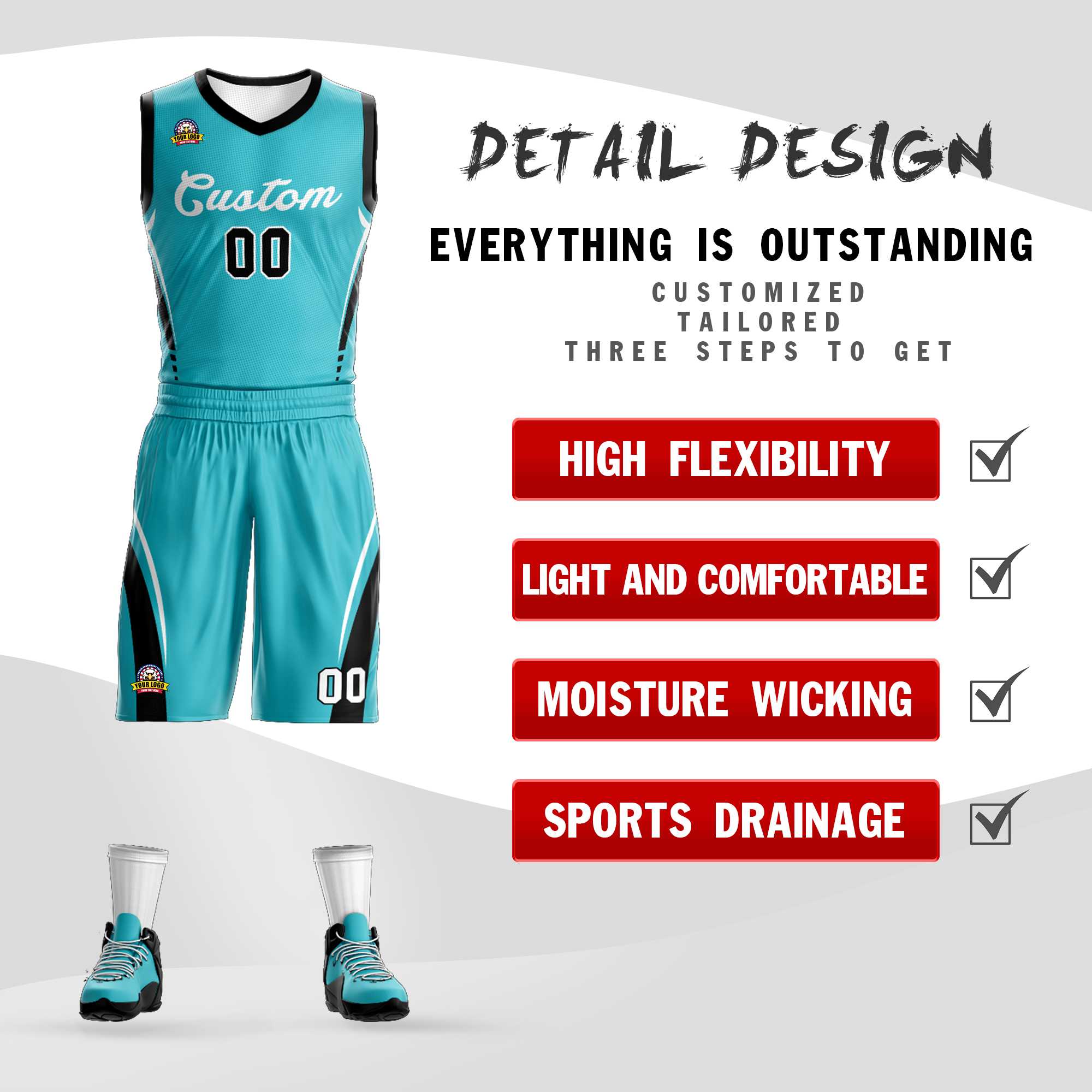 Custom Classic Sets Mesh-Basketballtrikot Custom Classic Sets Mesh-Basketballtrikot
