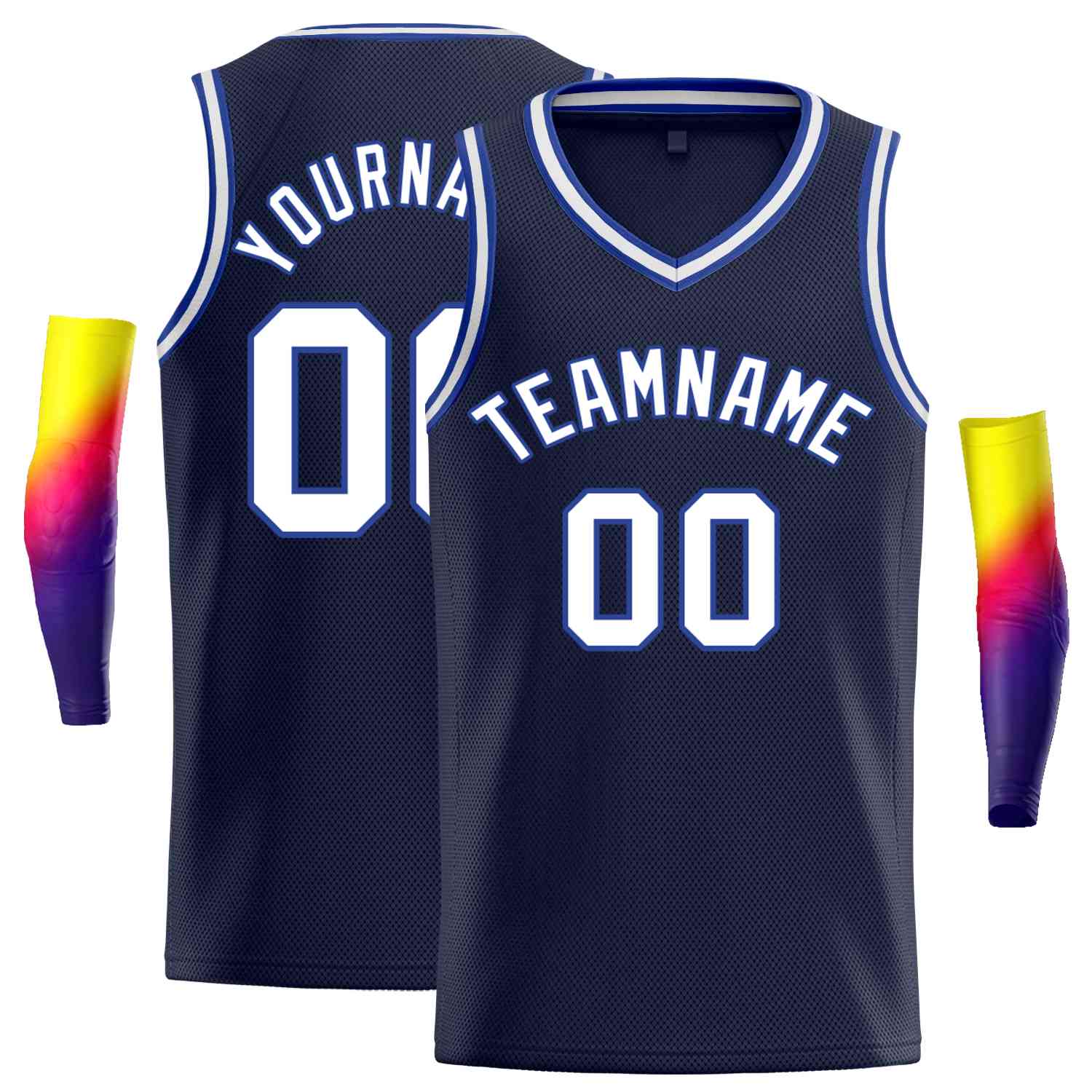 Custom Classic Tops Herren-Freizeit-Basketballtrikot
