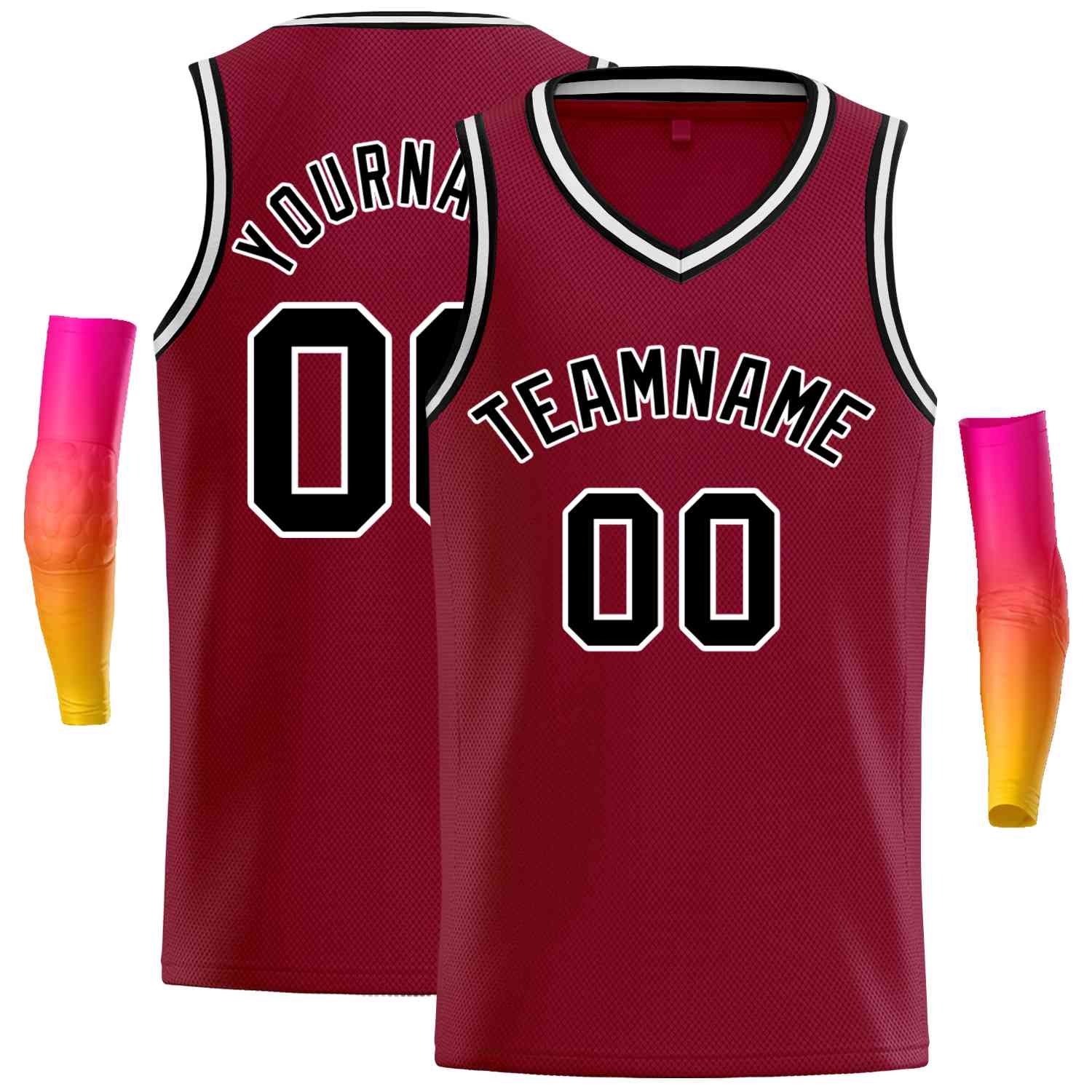 Custom Classic Tops Herren-Freizeit-Basketballtrikot