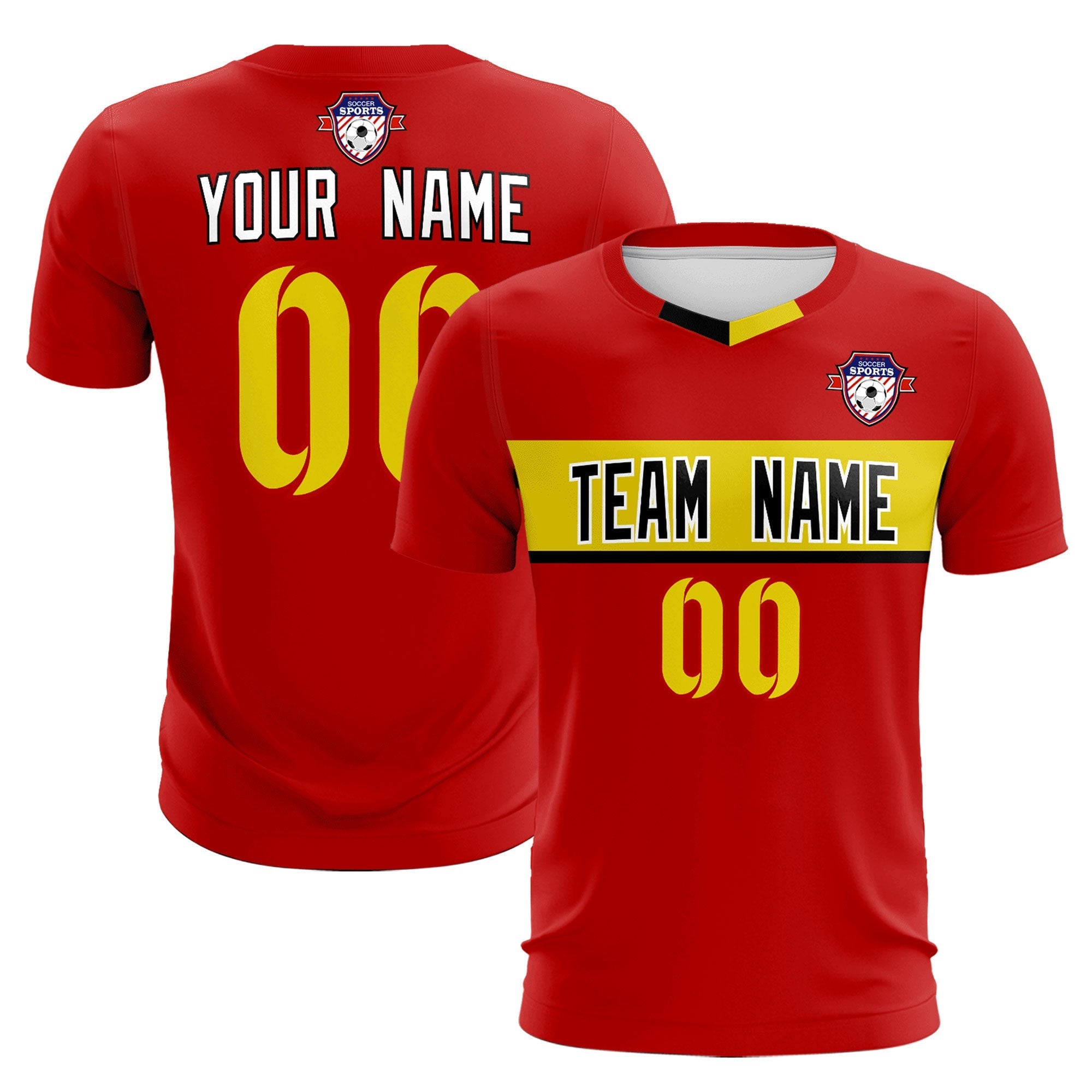 Benutzerdefinierte klassische Sport-Sets Fußball-Shirt-Trikot