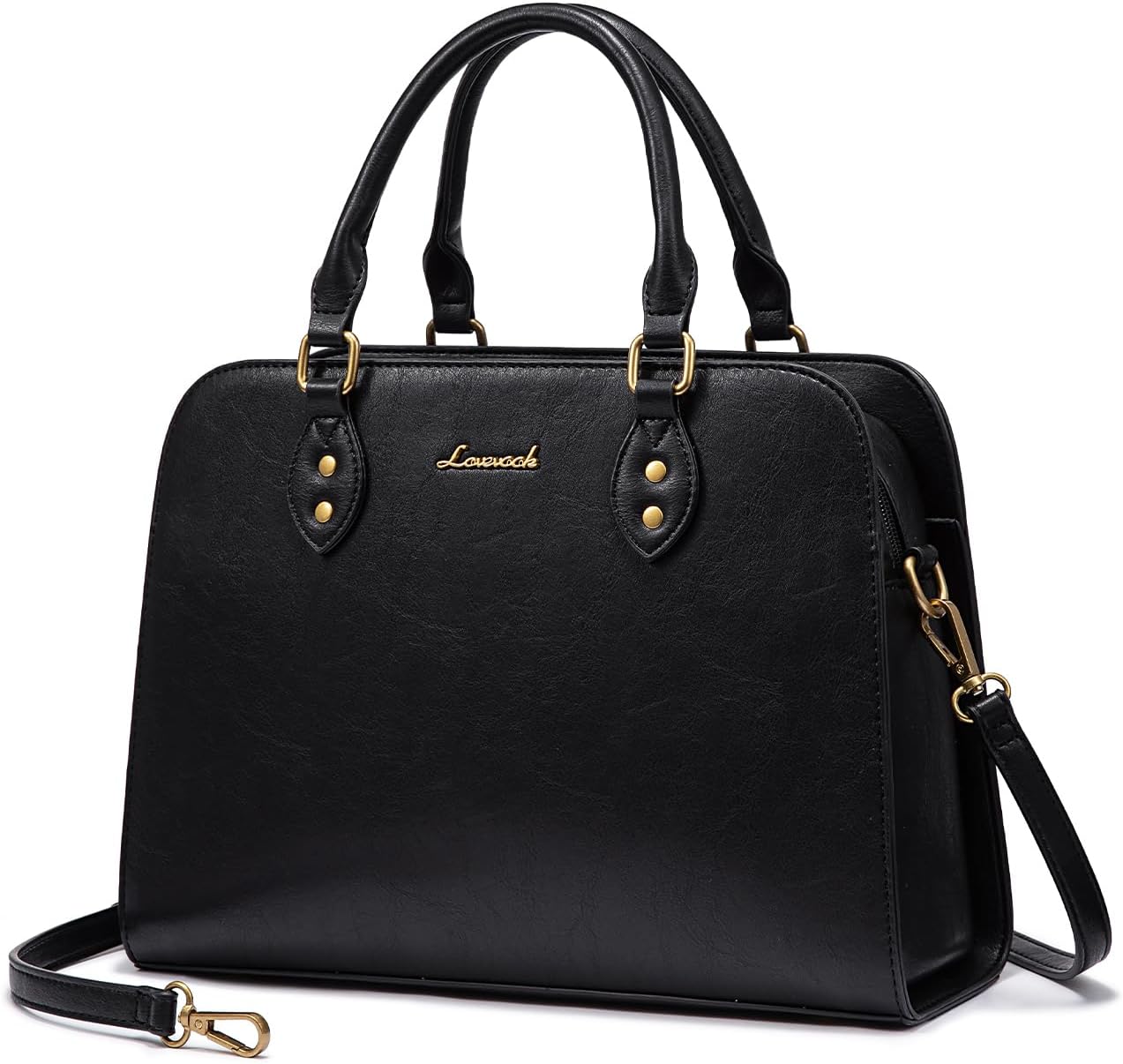 Women's Crocodile-Embossed Vegan Leather Handbag, Multicolor