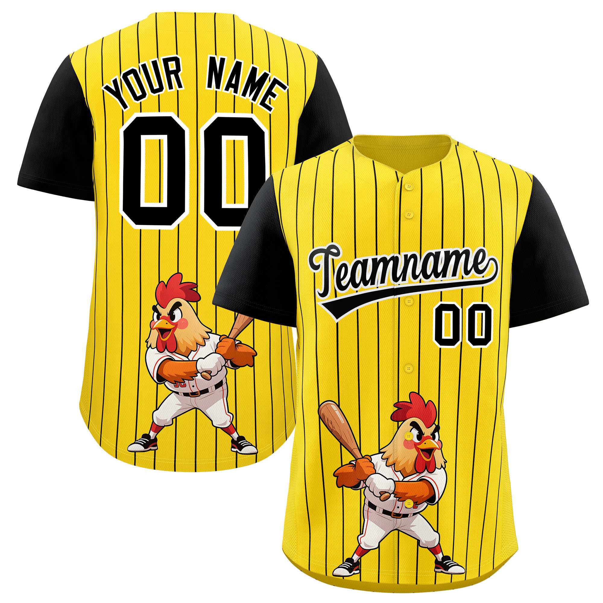 Authentisches Baseball-Trikot mit individuellem Streifen-Tiere-Graffiti-Muster, Raglanärmeln Authentisches Baseball-Trikot mit individuellem Streifen-Tiere-Graffiti-Muster, Raglanärmeln