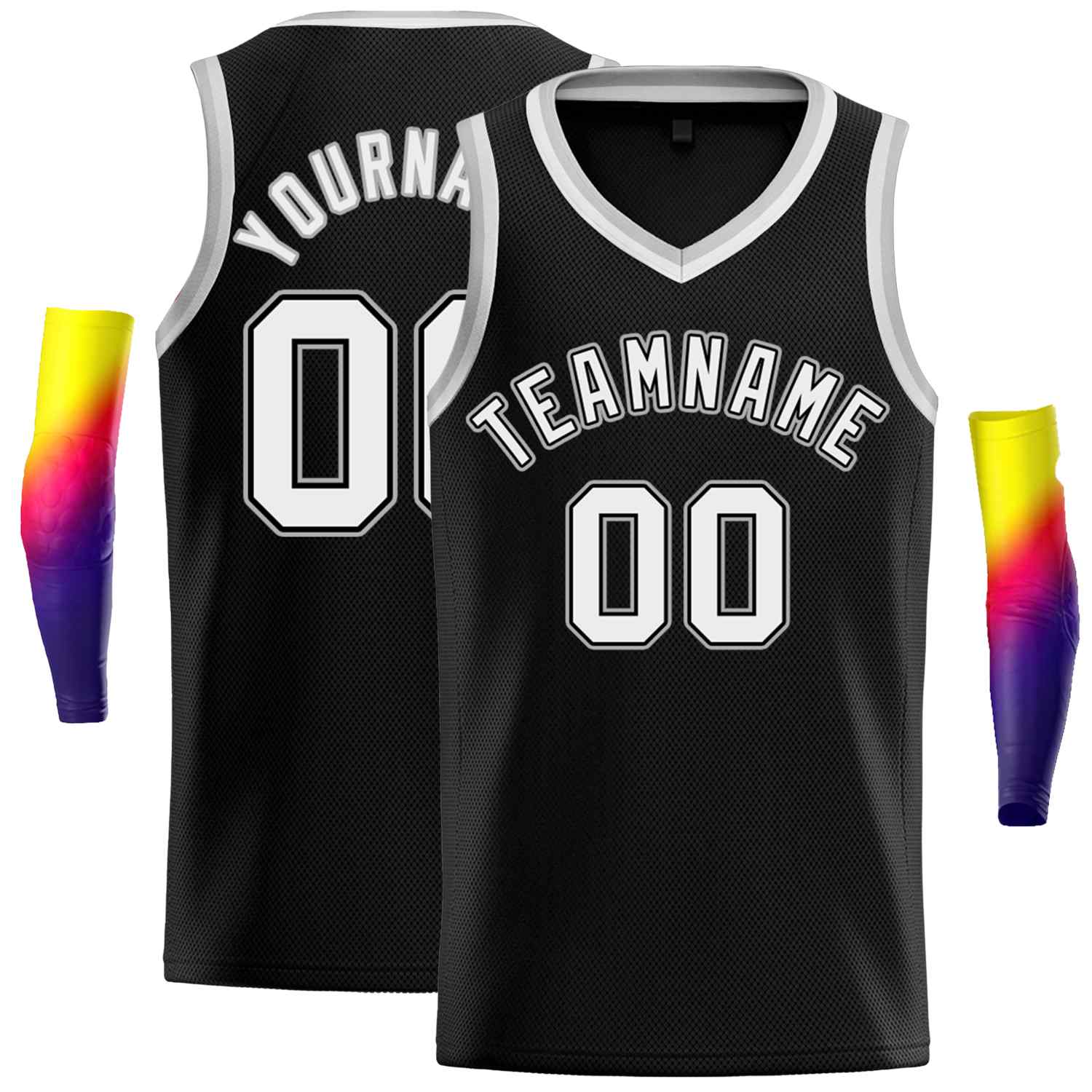 Custom Classic Tops Herren-Freizeit-Basketballtrikot