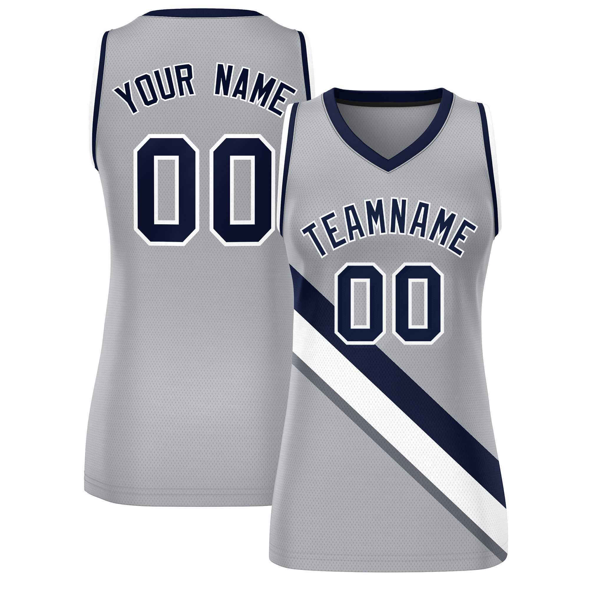 Benutzerdefiniertes dickes Slash Fashion Tops Mesh-Basketballtrikot für Frauen