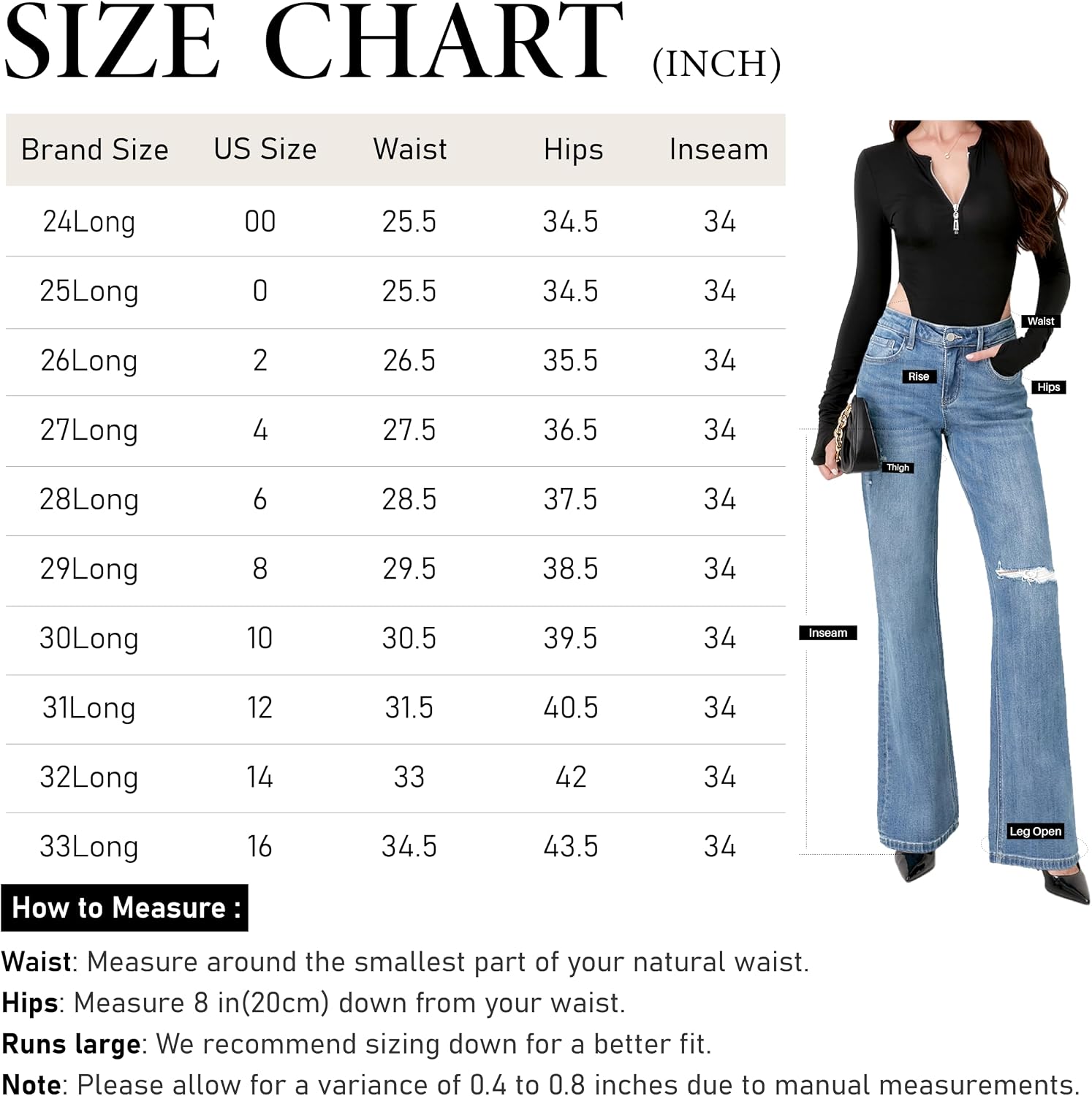Women's High Waisted Wide Leg Jeans Light Wash Distressed