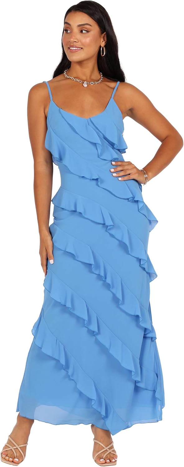 Women's Ciao Ruffles Maxi Dress