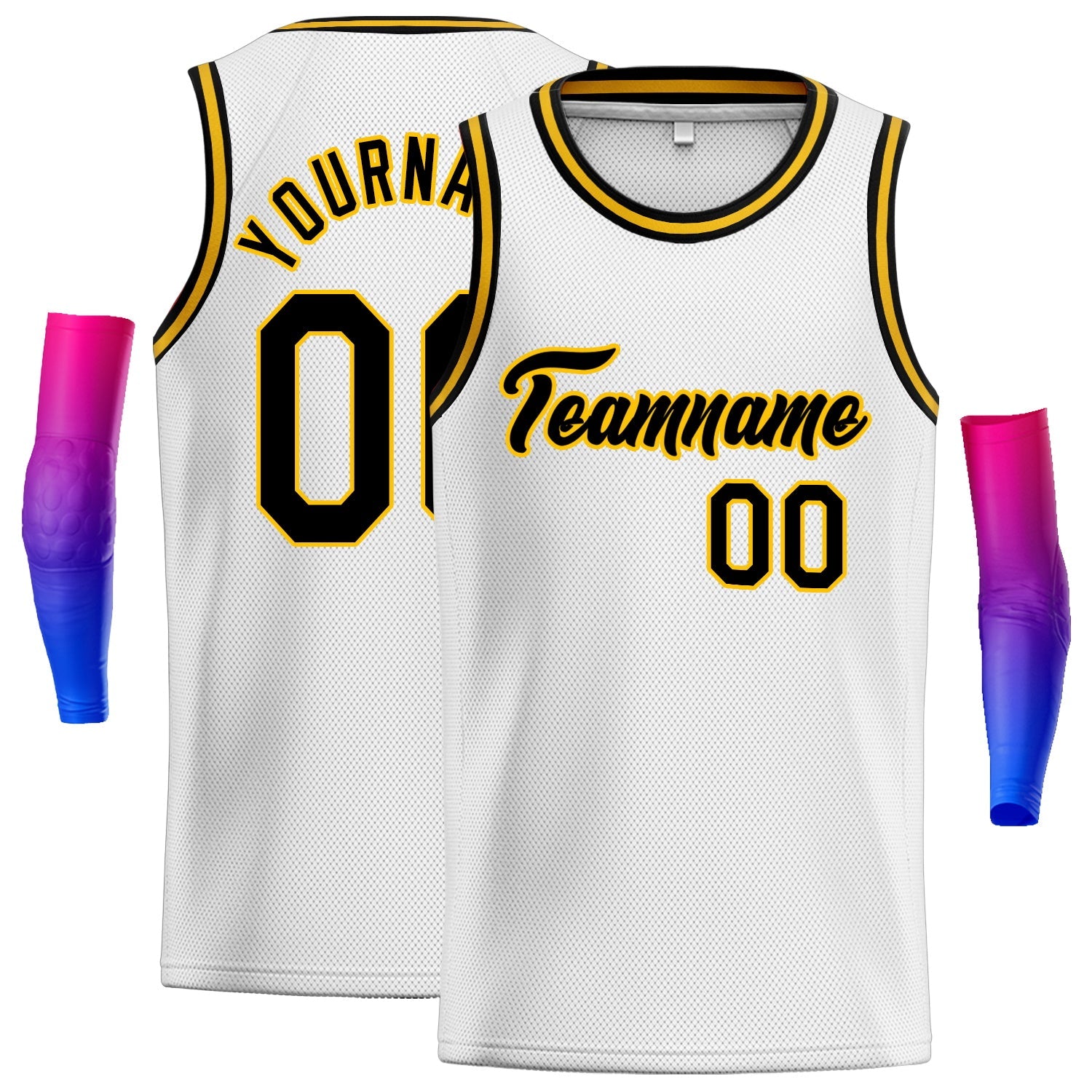Custom Classic Tops Herren-Freizeit-Basketballtrikot