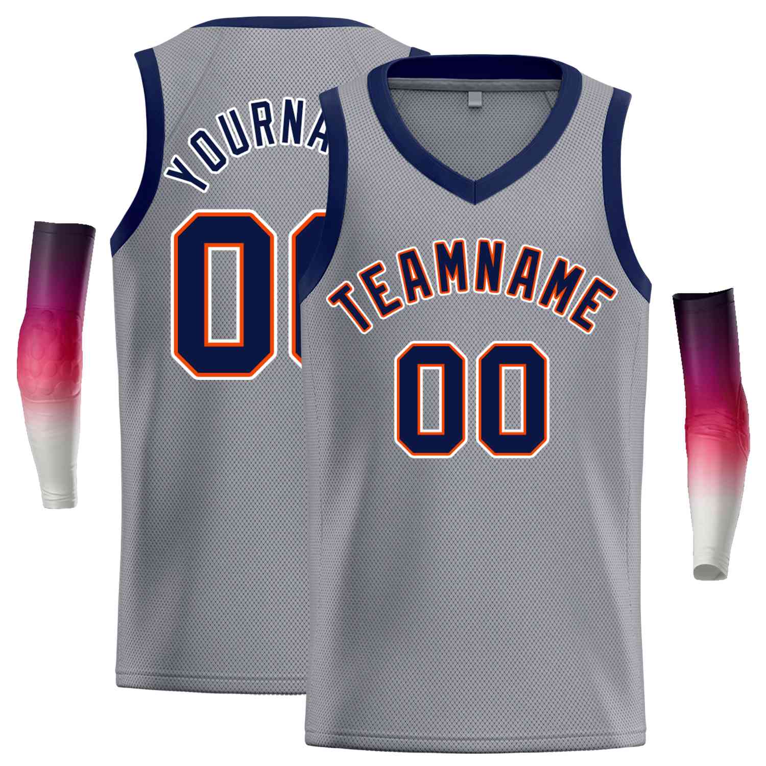 Custom Classic Tops Herren-Freizeit-Basketballtrikot