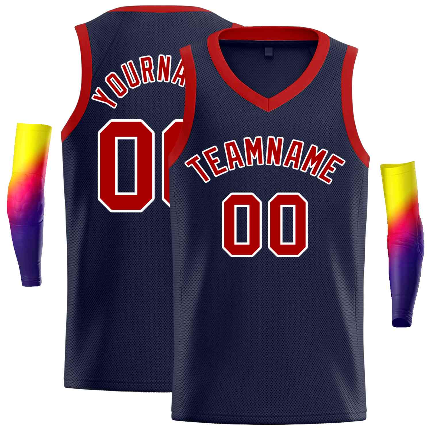 Custom Classic Tops Herren-Freizeit-Basketballtrikot