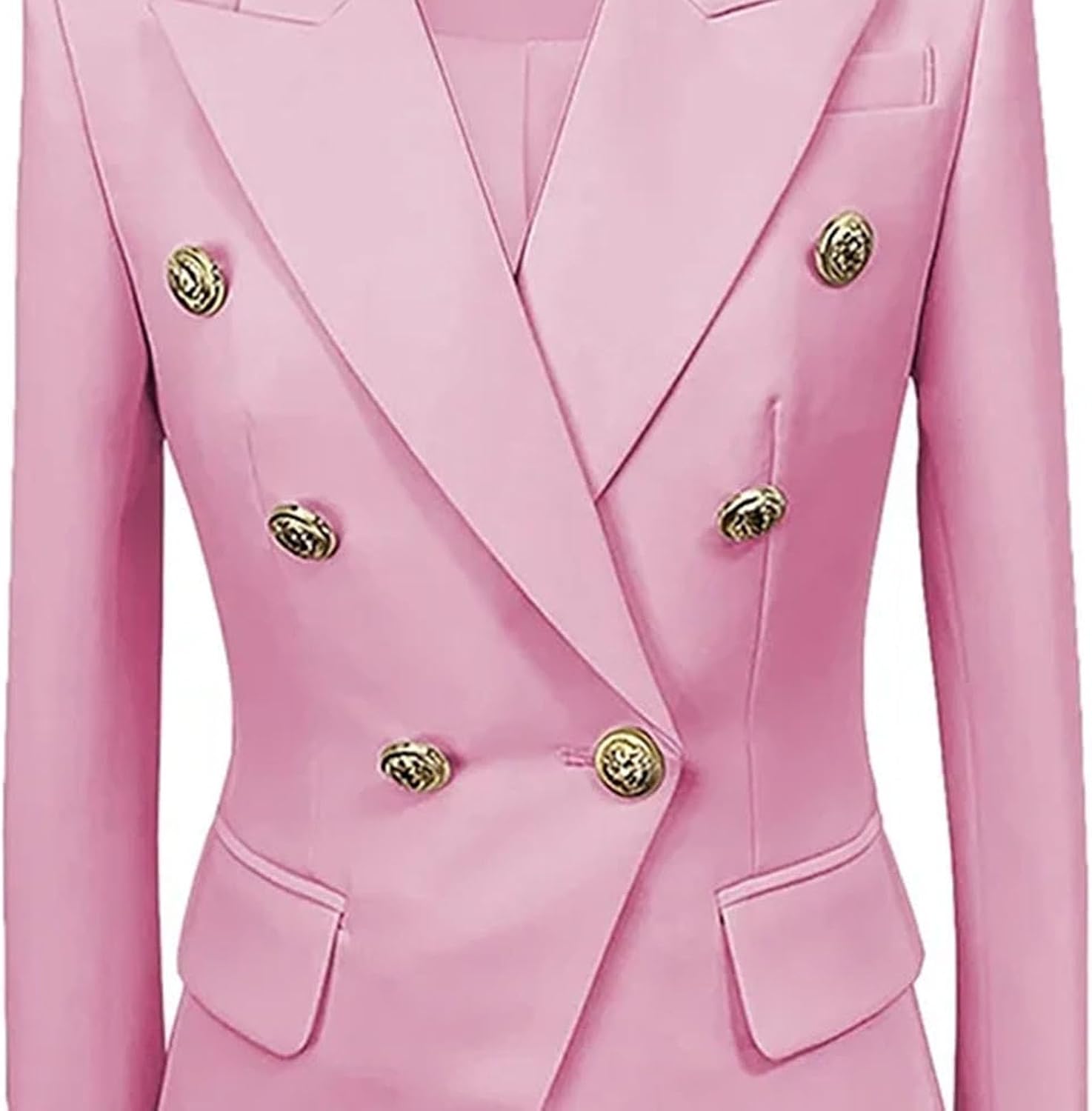Women's Open Front Stretch Blazer White Women's Open Front Stretch Blazer White