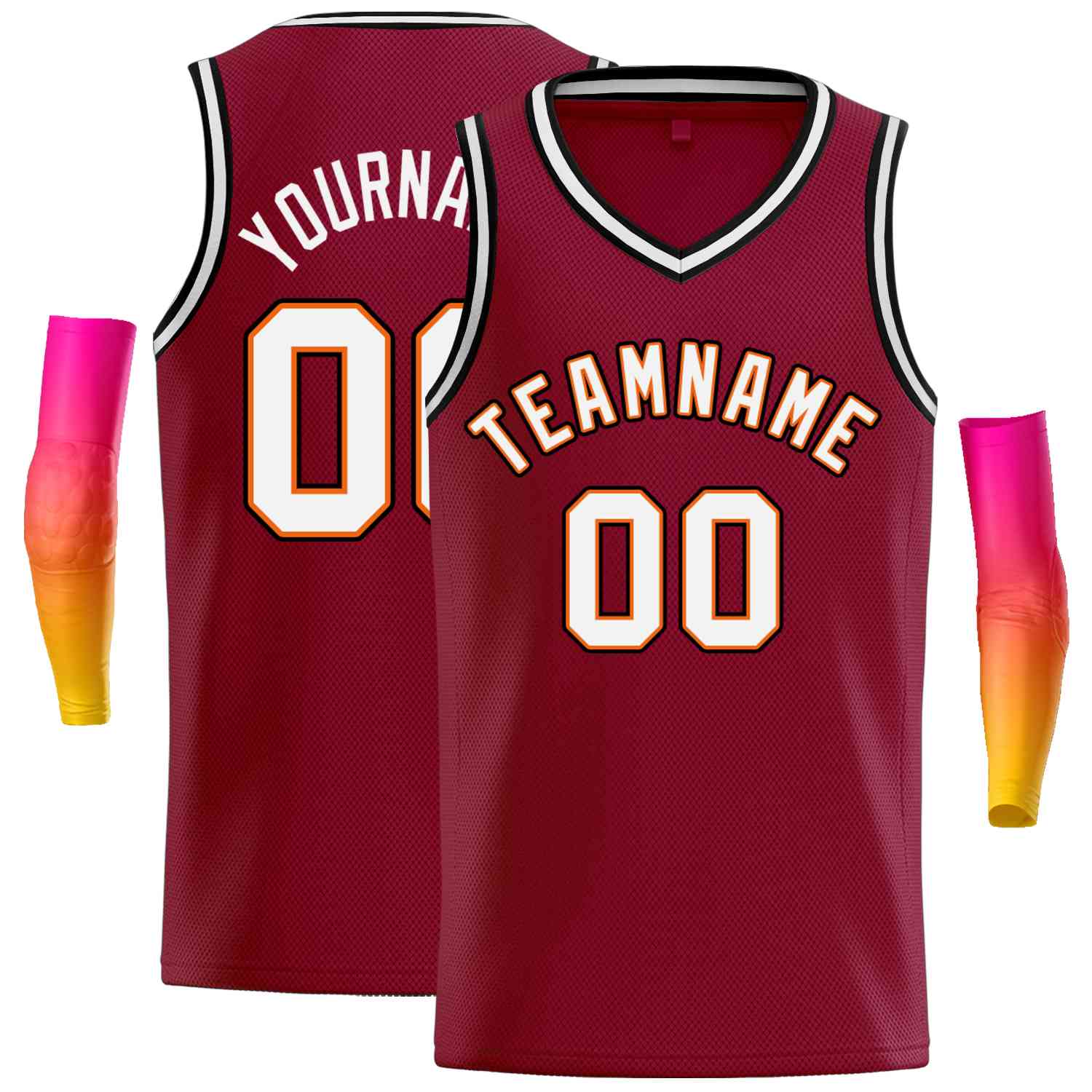 Custom Classic Tops Herren-Freizeit-Basketballtrikot