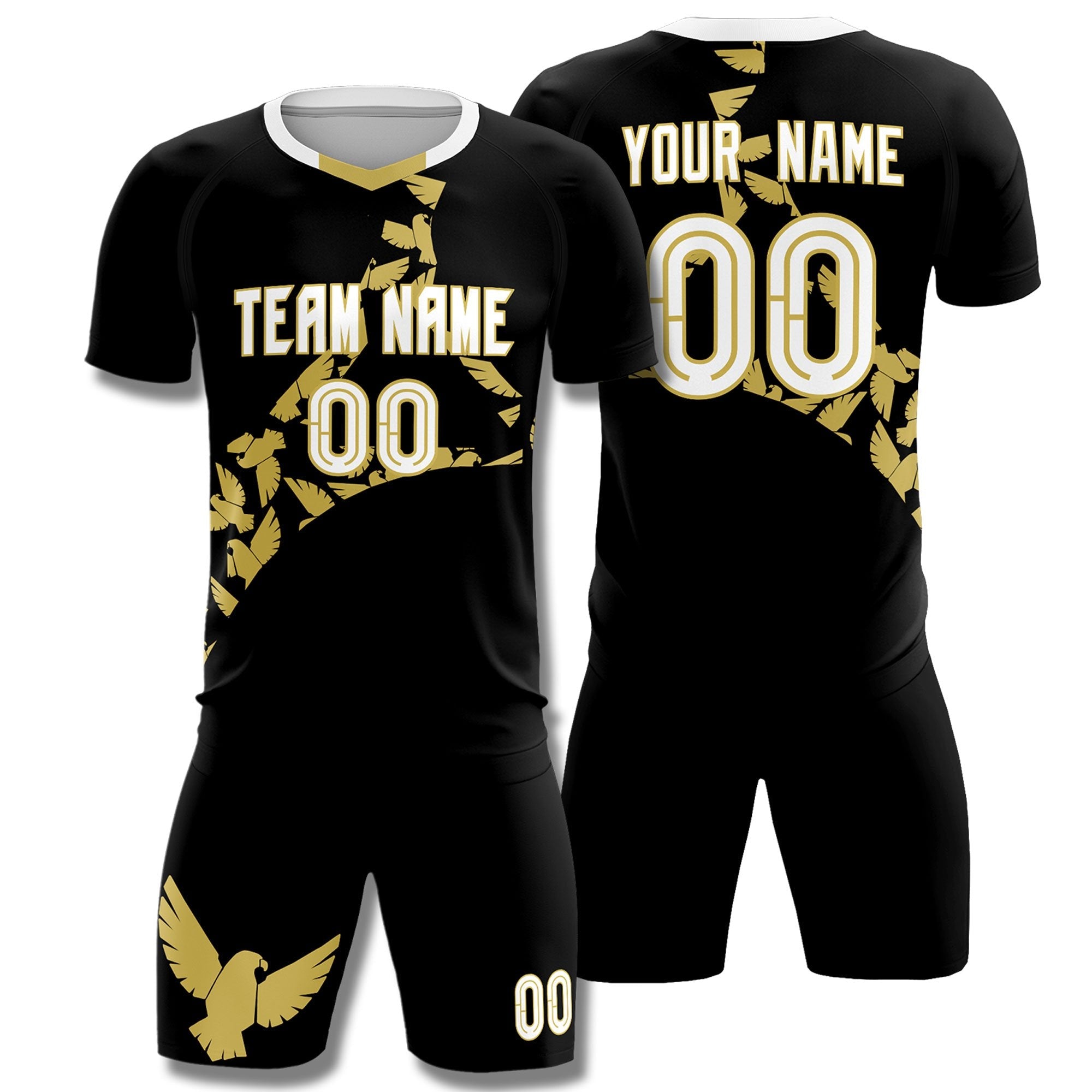 Benutzerdefiniertes, von der Fußball-Weltmeisterschaft inspiriertes, schnell trocknendes Graffiti-Muster-Fußballtrikot mit dem Eagle von Mexiko