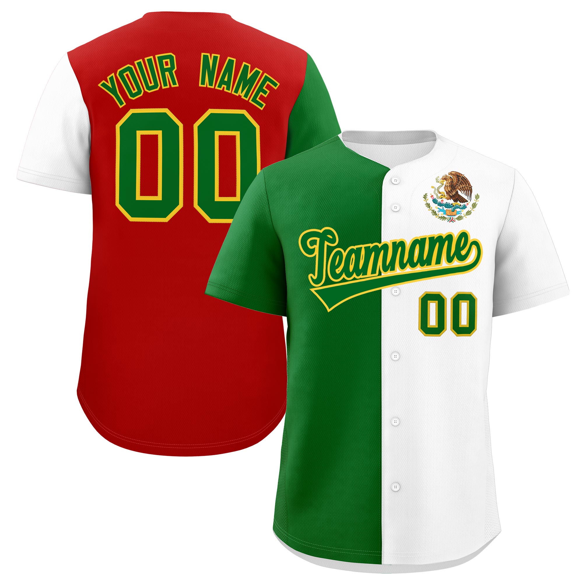 Benutzerdefiniertes Baseball-Trikot aus Stretchstoff mit Graffiti-Muster im mexikanischen Stil Benutzerdefiniertes Baseball-Trikot aus Stretchstoff mit Graffiti-Muster im mexikanischen Stil